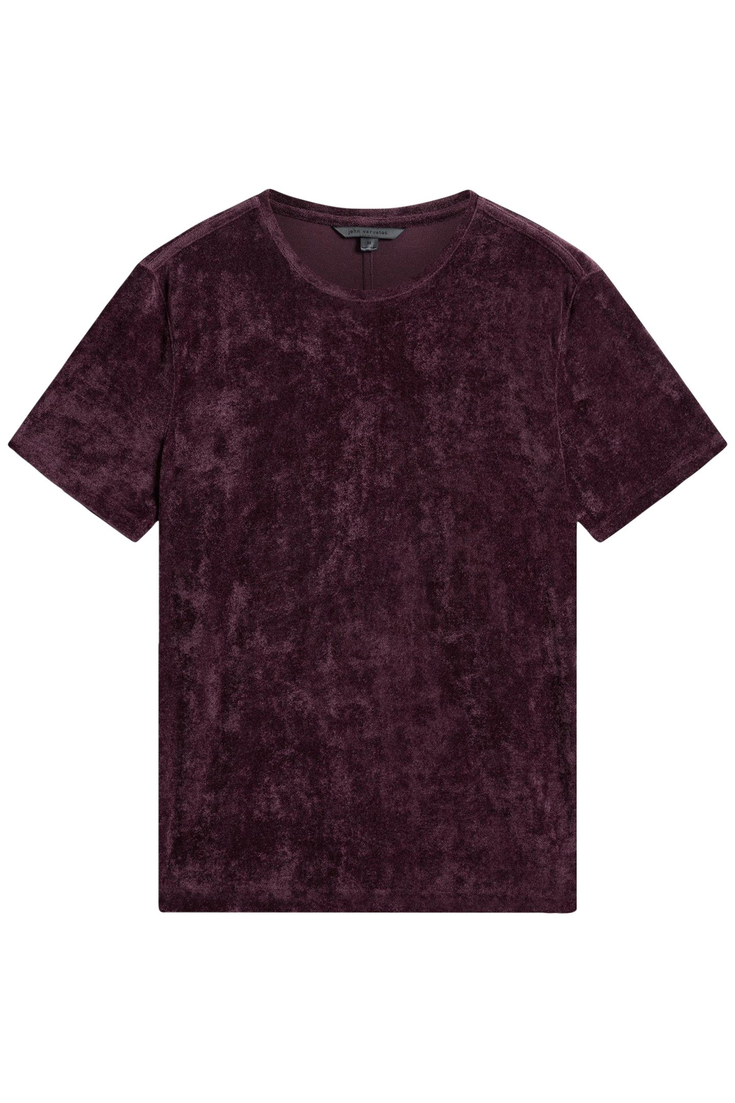 CAMINHA REGULAR FIT SS CREW DARK PLUM 2