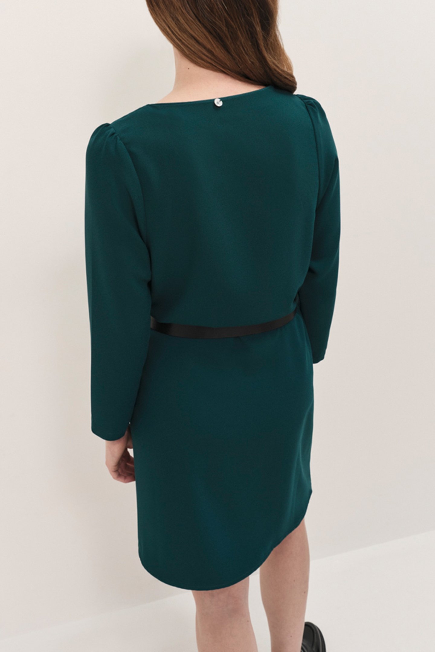 RIOMI - EVERGREEN FLOWING FLARED DRESS 2