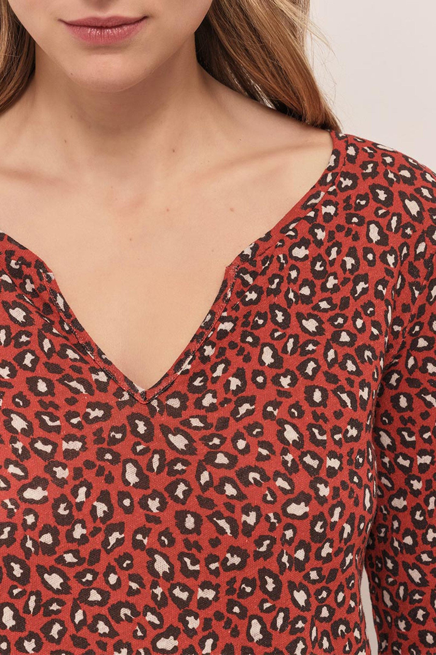 MAGNETIC - PUMPKIN T-SHIRT WITH WINTER SAFARI PRINT 5