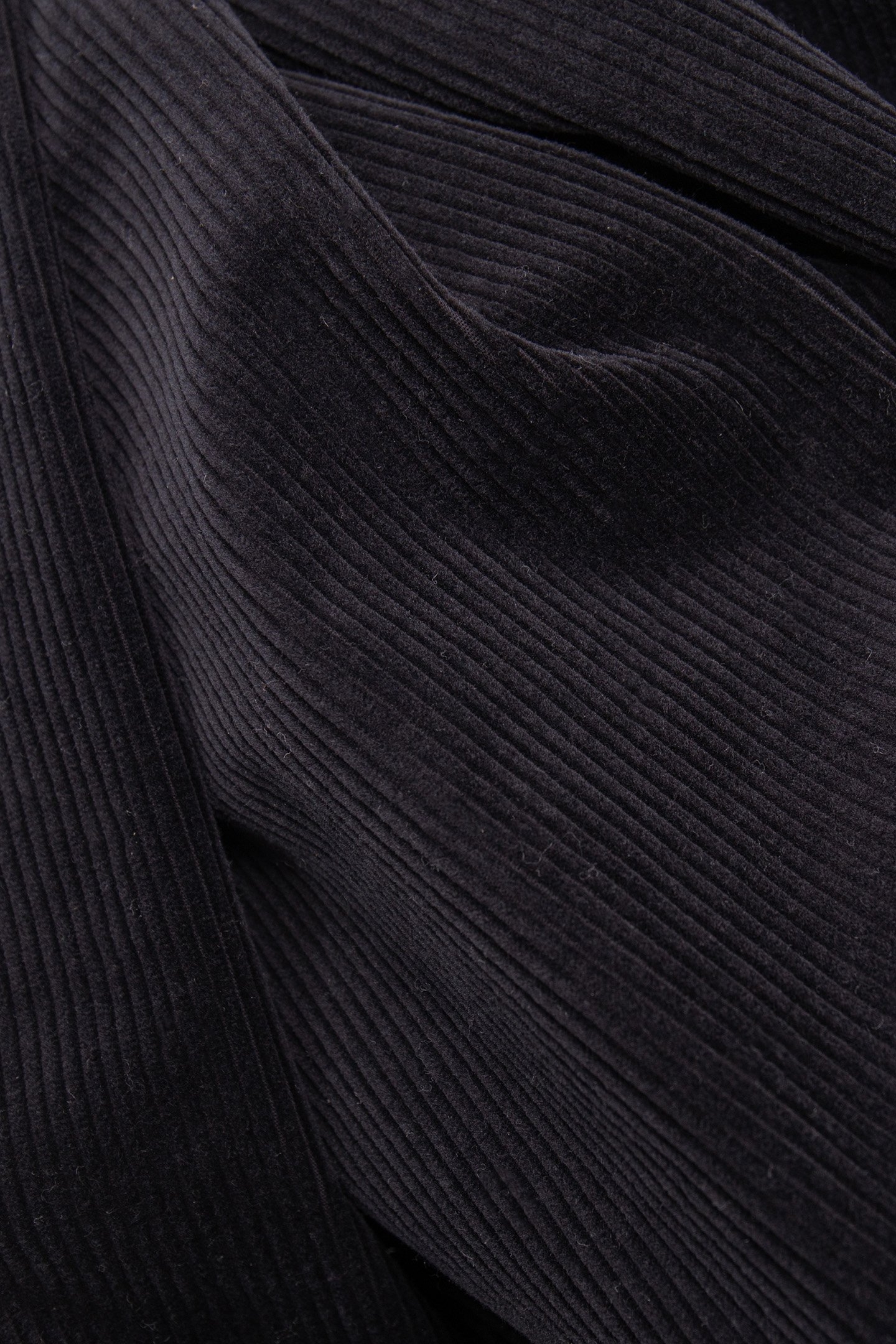 BLACK CORDUROY JOGPANTS 6