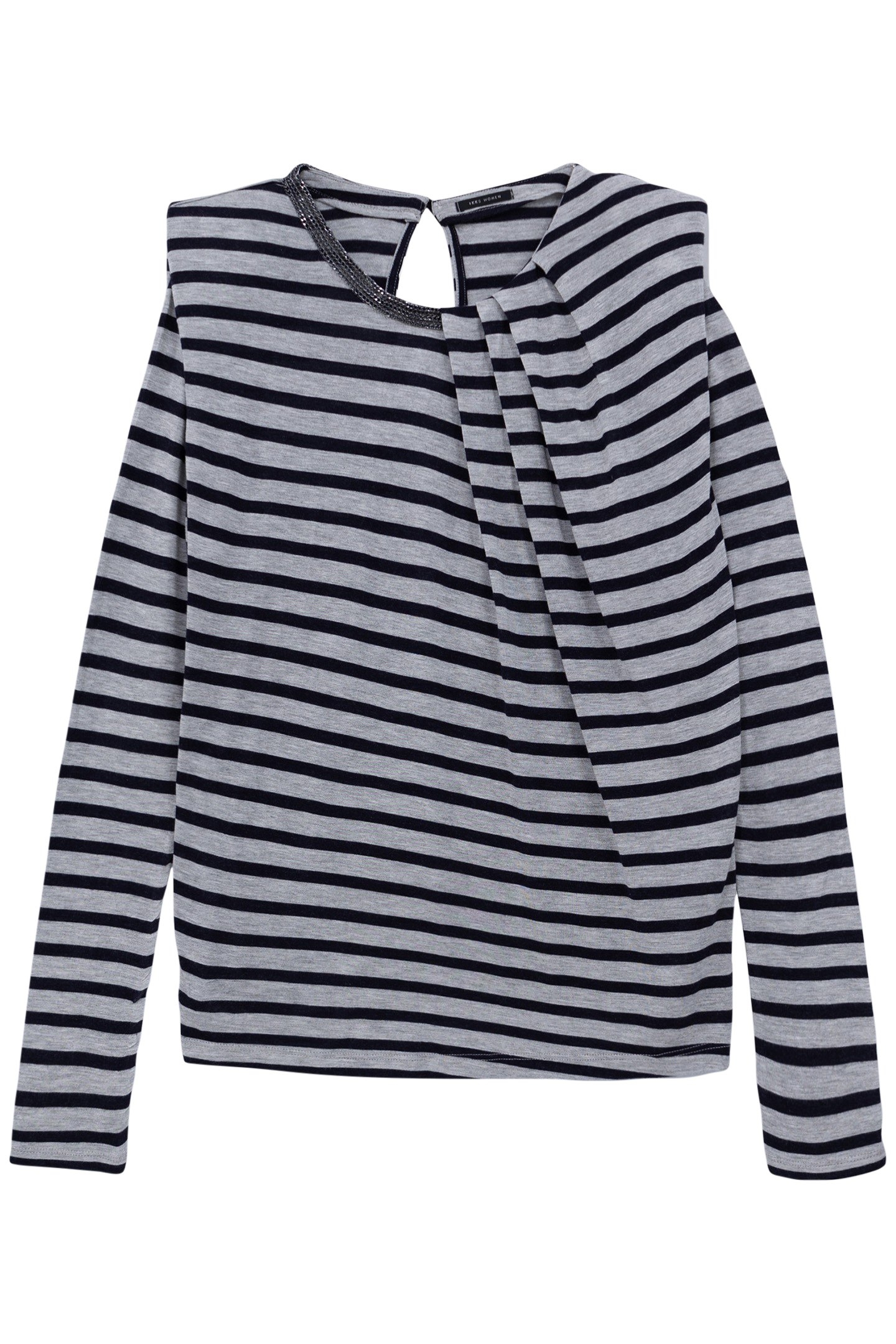 SAILOR T-SHIRT WITH ROUND NECK AND PEARLS 1