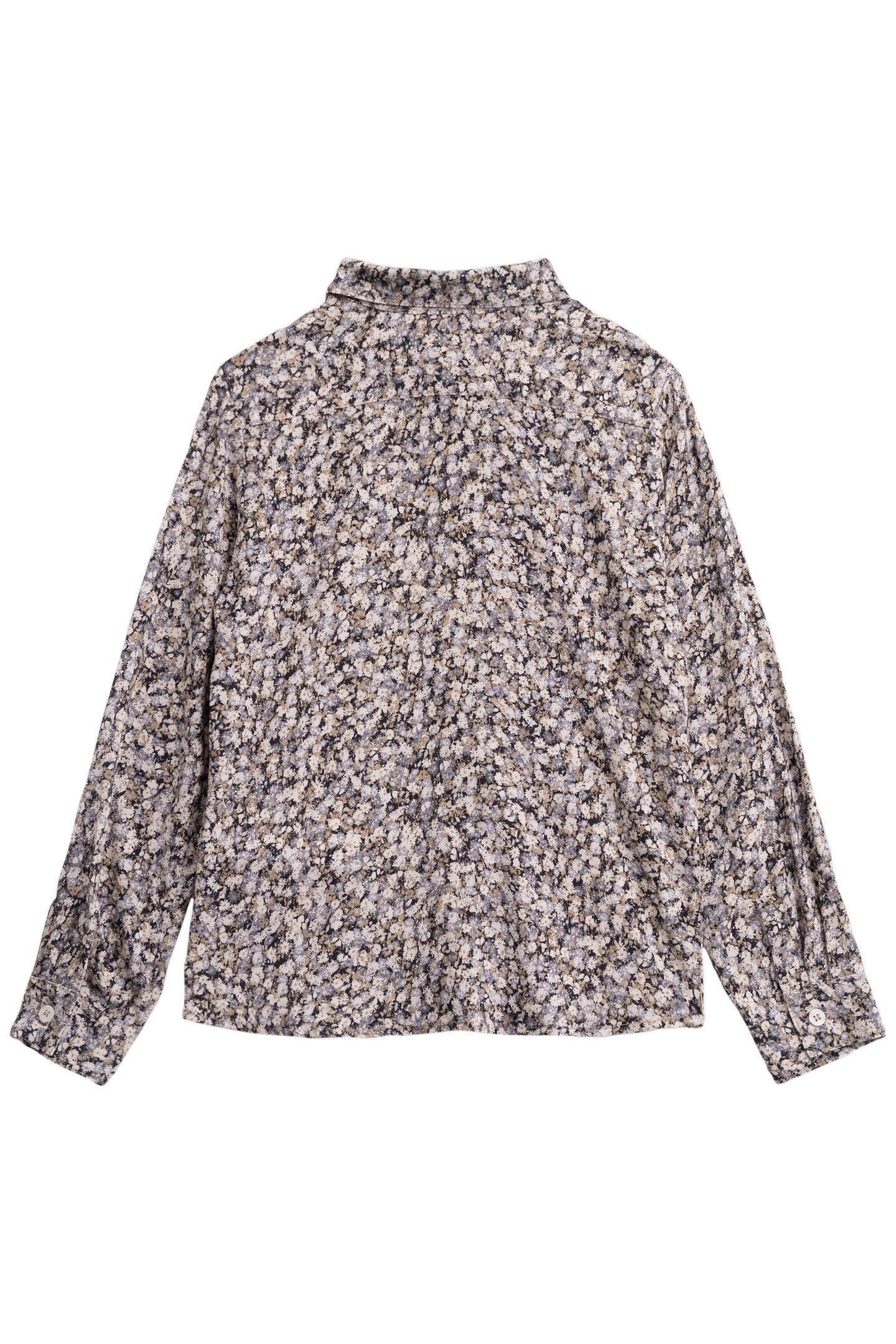 KHAKI SHIRT LENZING™ ECOVERO™ WINTER FLOWERS BOY 2