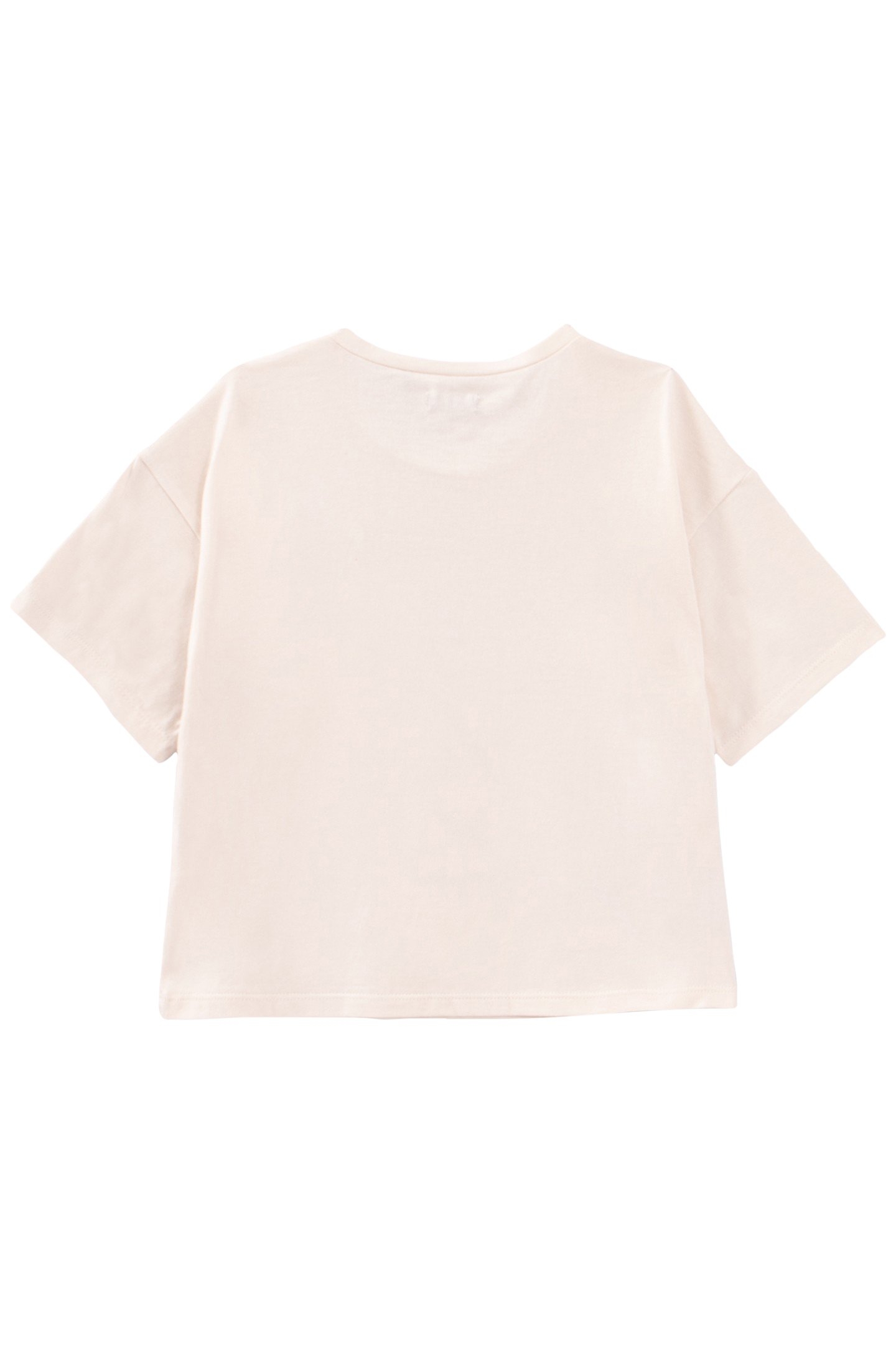 GIRL’S ECRU ORGANIC COTTON STARS AND LIGHTNING T-SHIRT 2