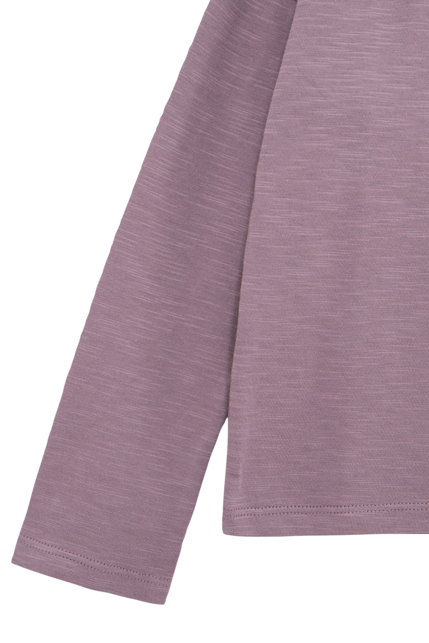 GIRL'S LILAC ORGANIC COTTON VISUAL MOON T-SHIRT 4