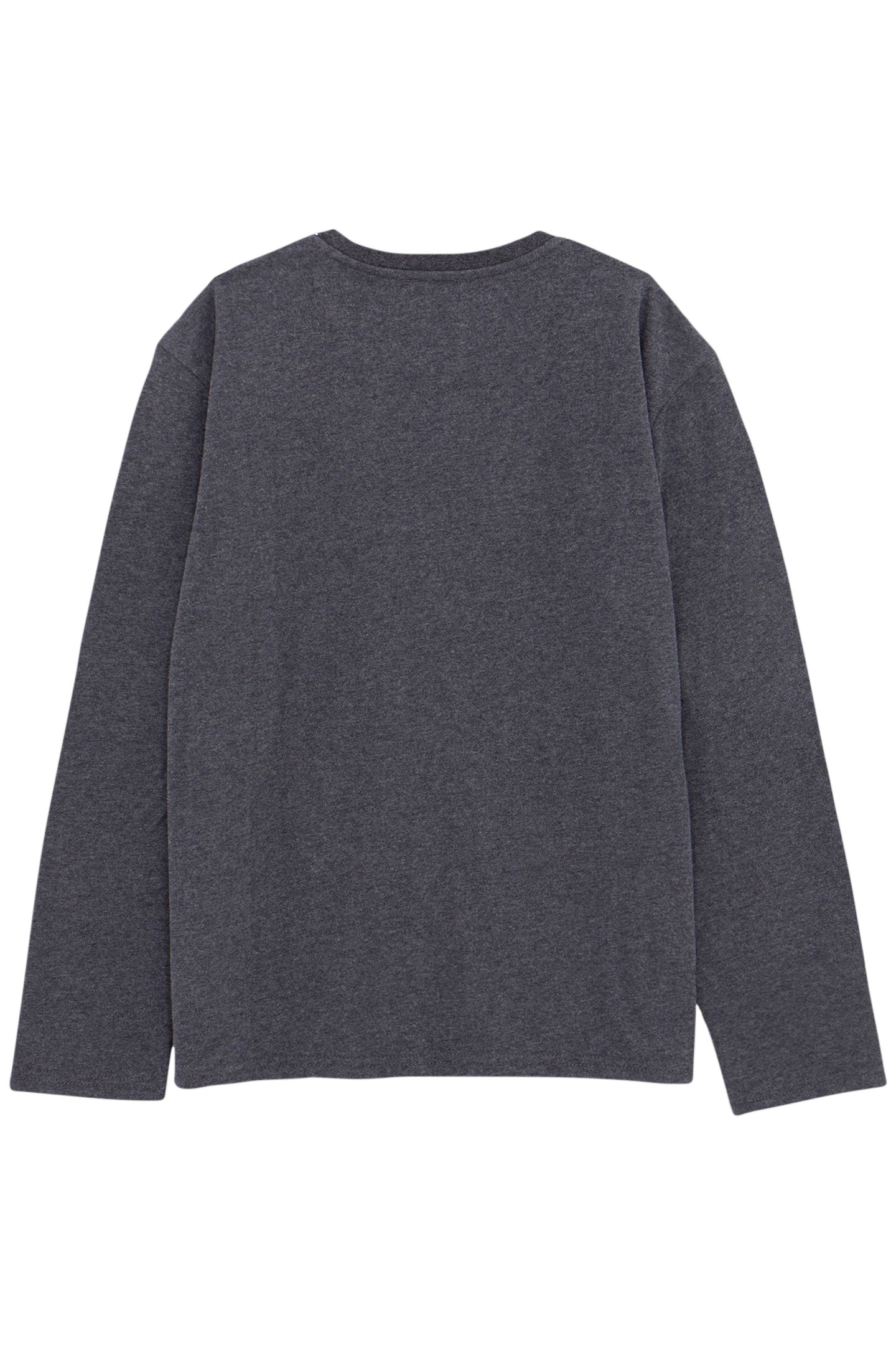 BOY'S GREY MESSAGE PRINT T-SHIRT WITH SEQUINS EMBROIDERY 2