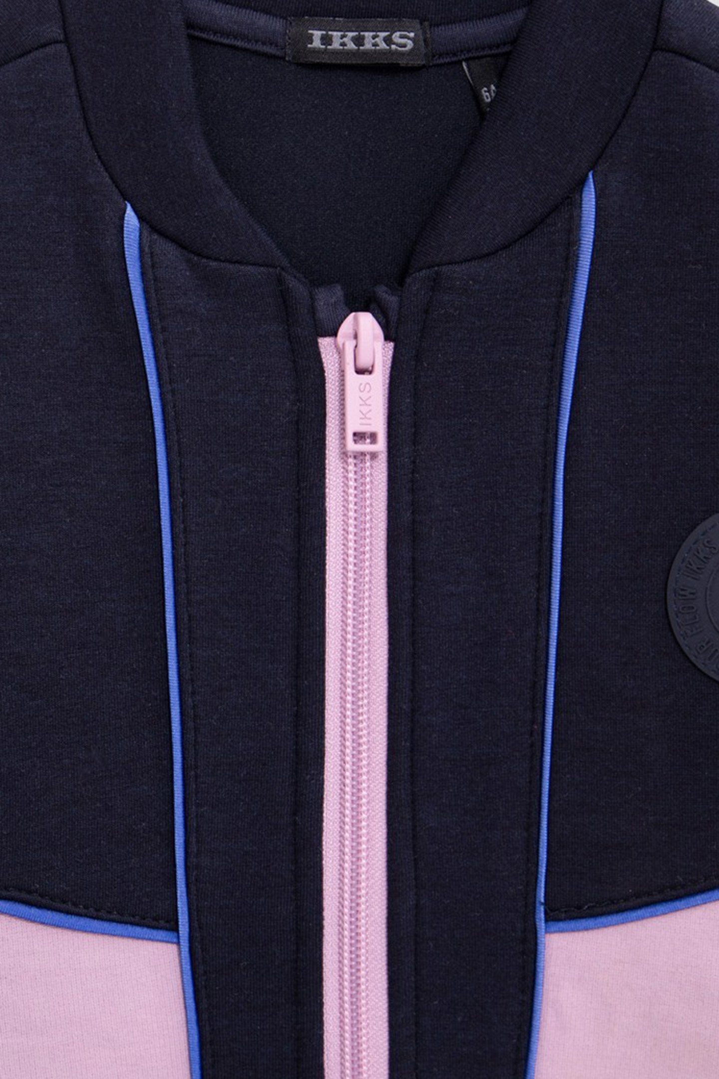 SPORTY NAVY ZIPPED CARDIGAN FOR GIRLS 5