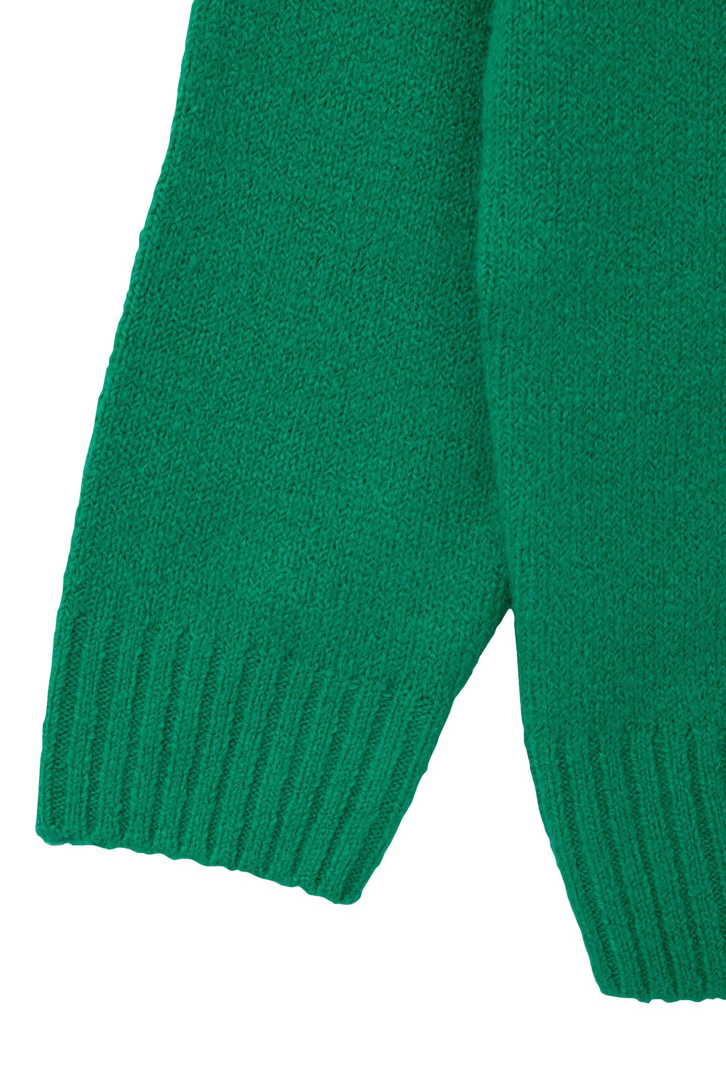 BOY'S GREEN FLUFFY KNIT SWEATER 4
