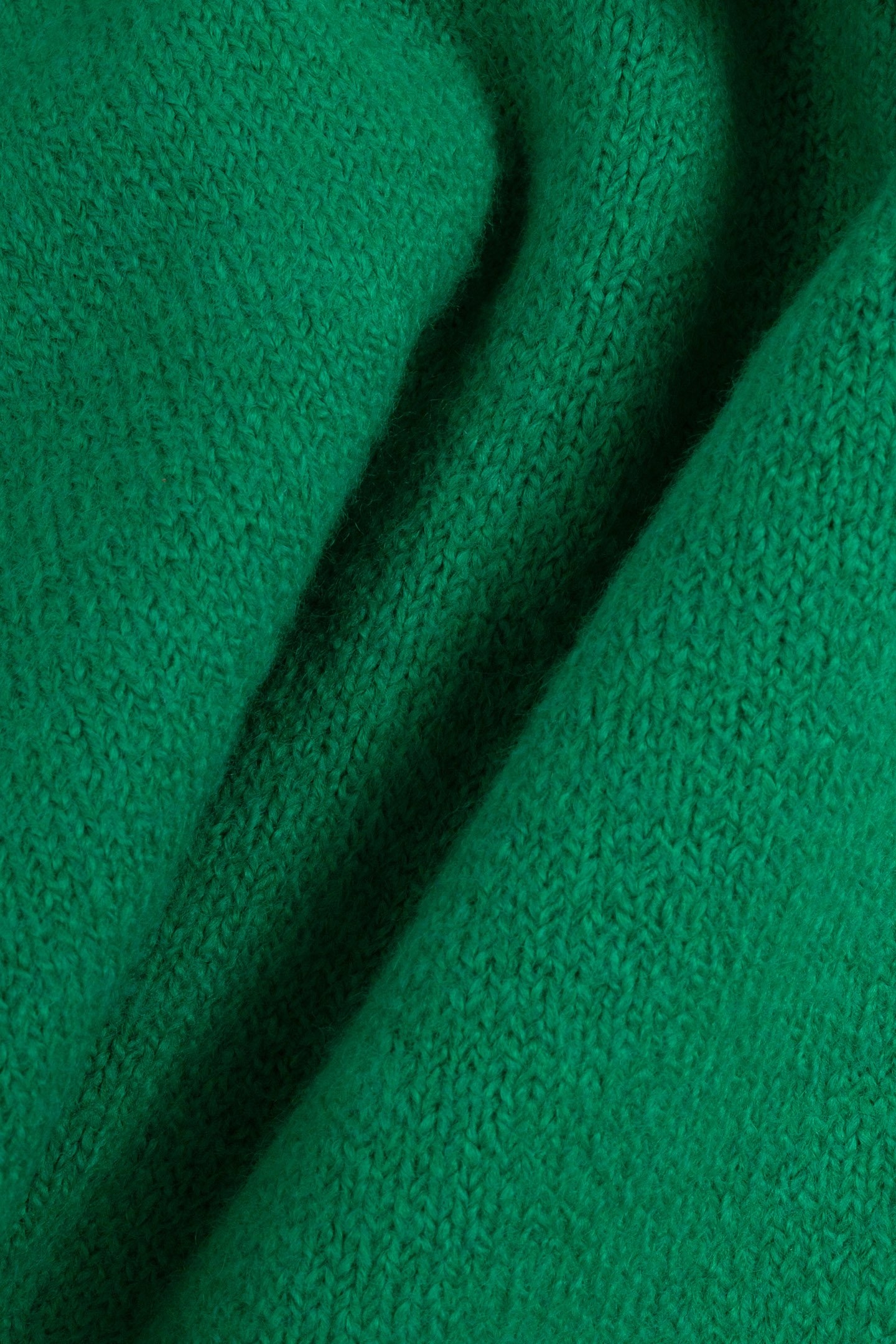 BOY'S GREEN FLUFFY KNIT SWEATER 7