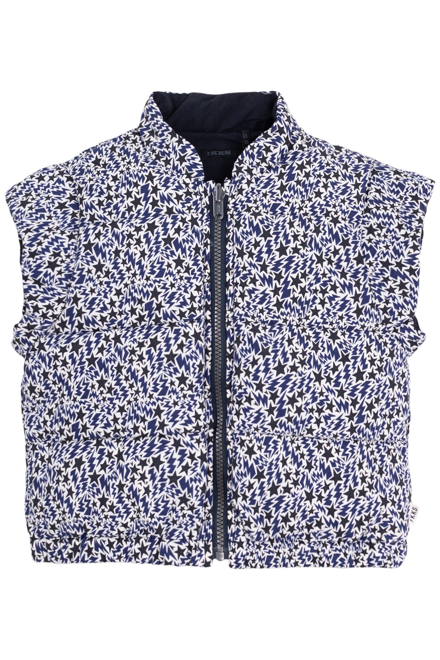 GIRL’S 2-IN-1 NAVY STARS AND LIGHTNING PARKA/PADDED JACKET 4