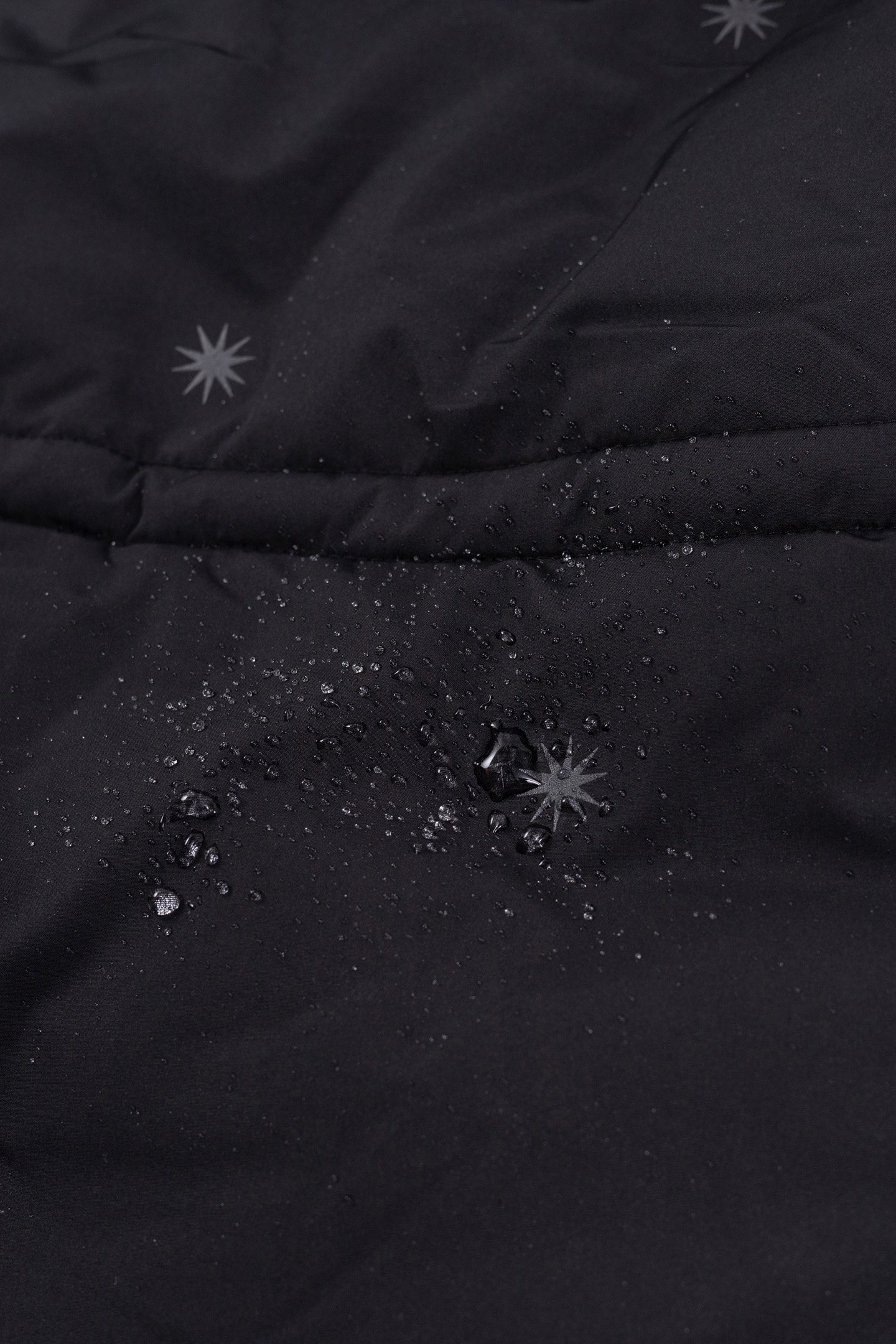 GIRL'S 2-IN-1 BLACK PARKA WITH SLEEVELESS GOLD DOWN JACKET 7