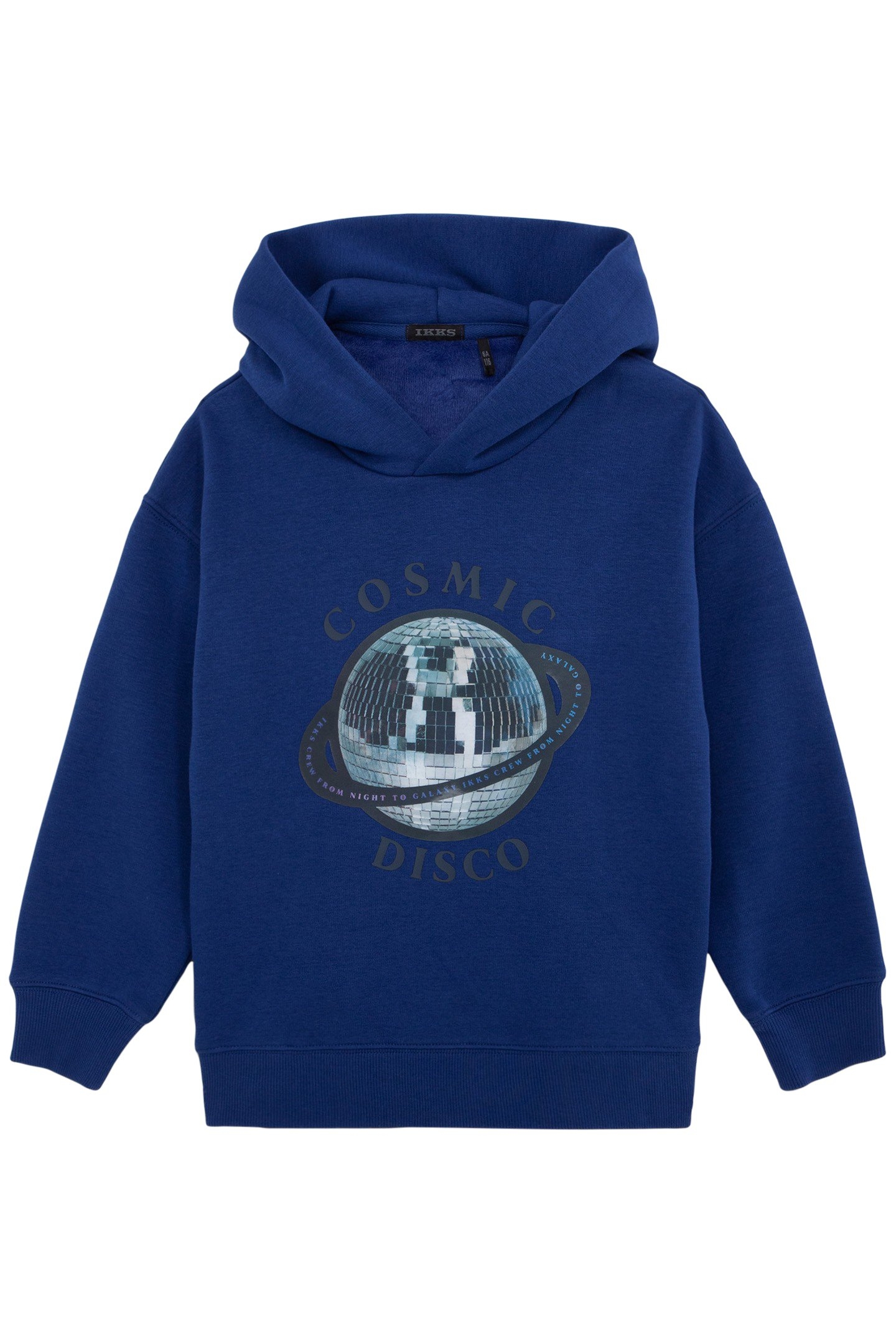 BOY'S VISUAL BLUE COSMIC-DISCO LENTICULAR SWEATSHIRT 1