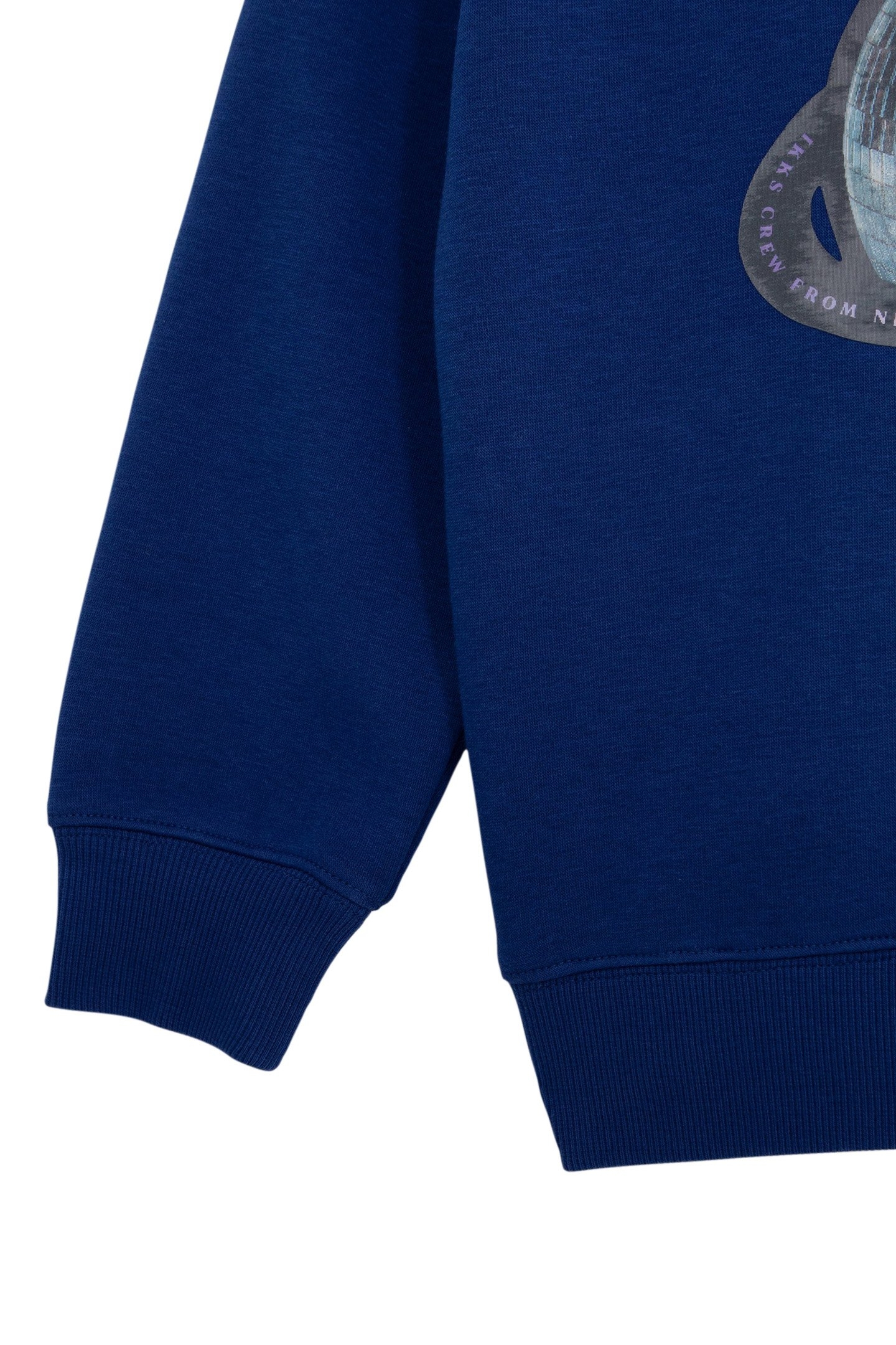 BOY'S VISUAL BLUE COSMIC-DISCO LENTICULAR SWEATSHIRT 3
