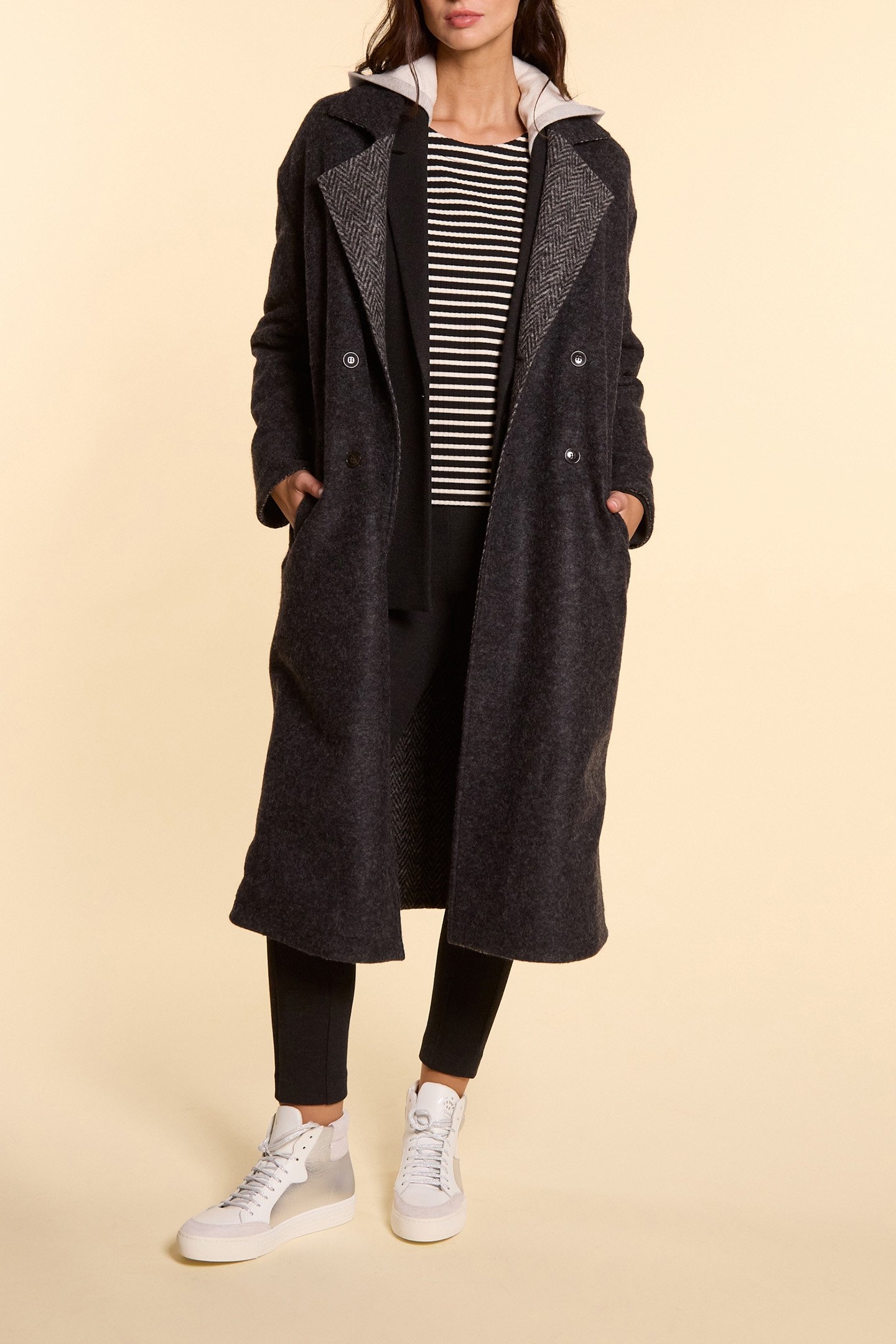 BLACK SAILOR STRIPE TOP WITH HEART EMBROIDERY 4