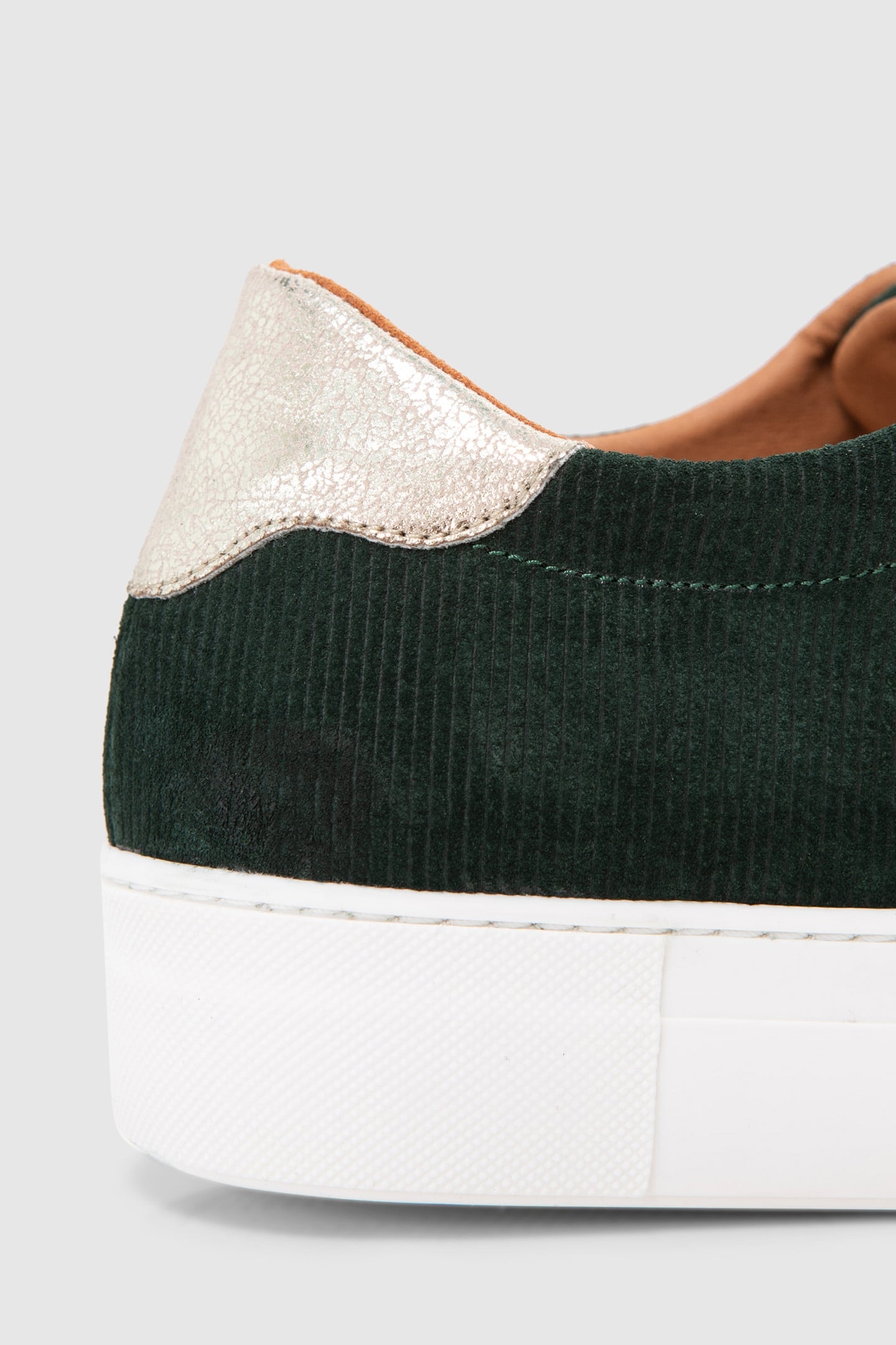 SNEAKERS IMPERIAL GREEN WITH SILVER VELCRO 6