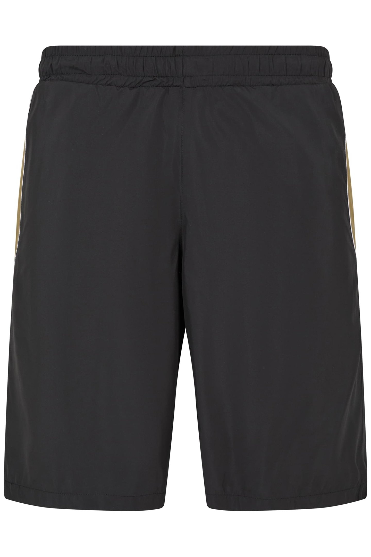 PIPED TRACK SHORTS BLACK 1