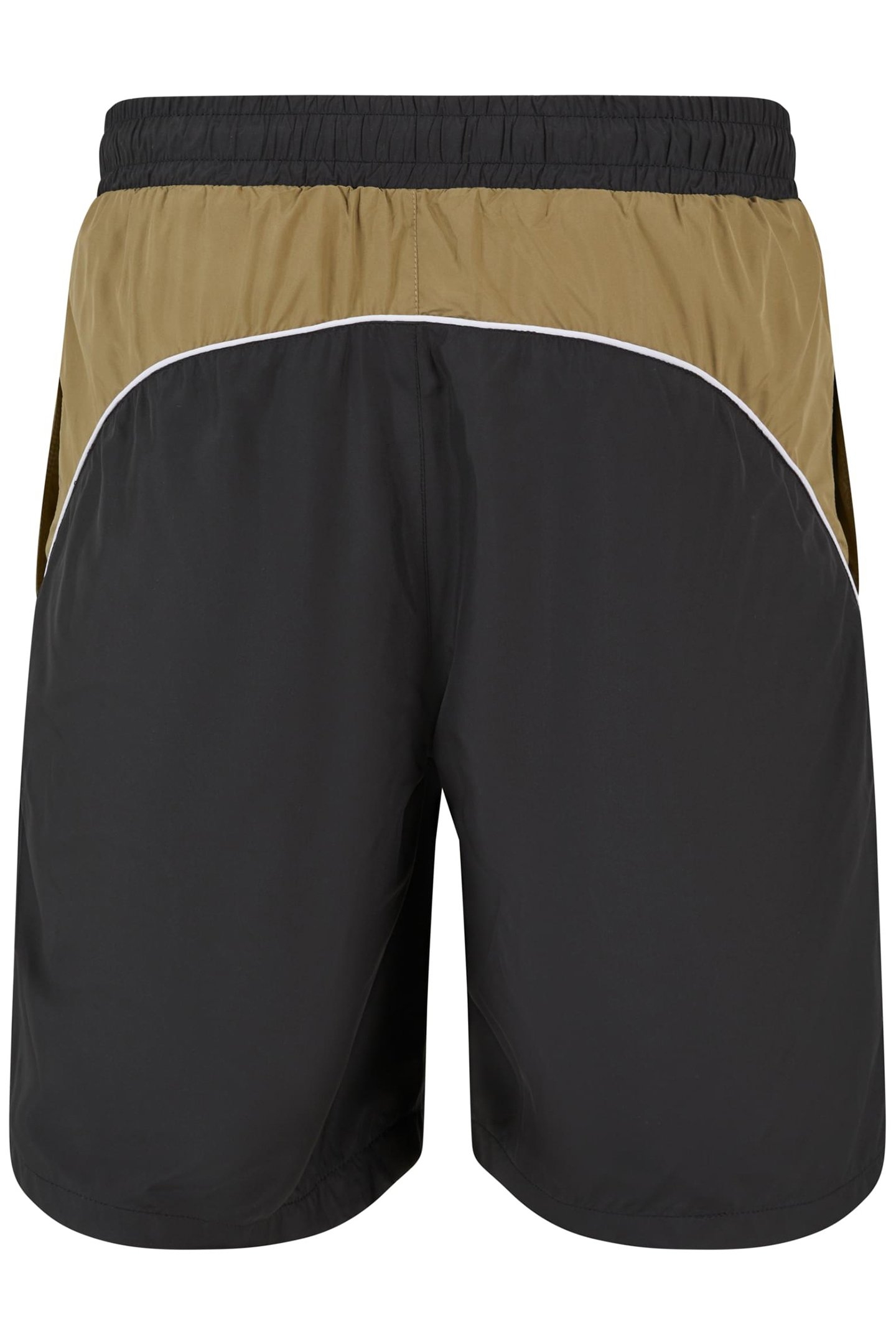 PIPED TRACK SHORTS BLACK 2
