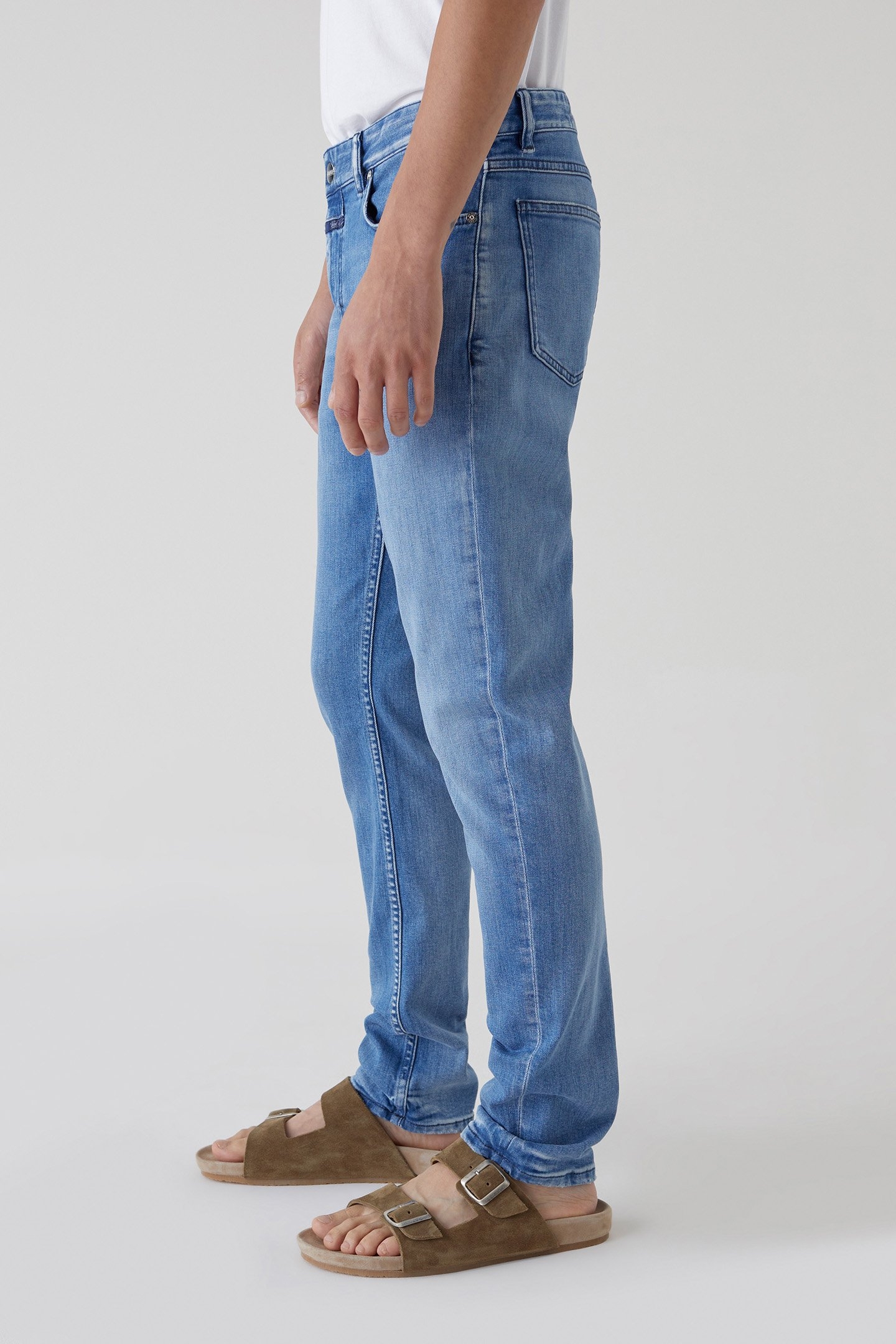 UNITY SLIM JEANS MID BLUE 5