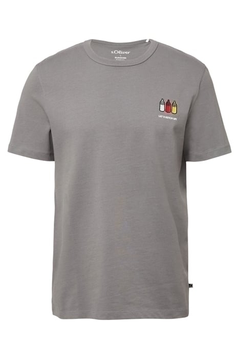 S.OLIVER T-SHIRTS LIGHT GREY 4