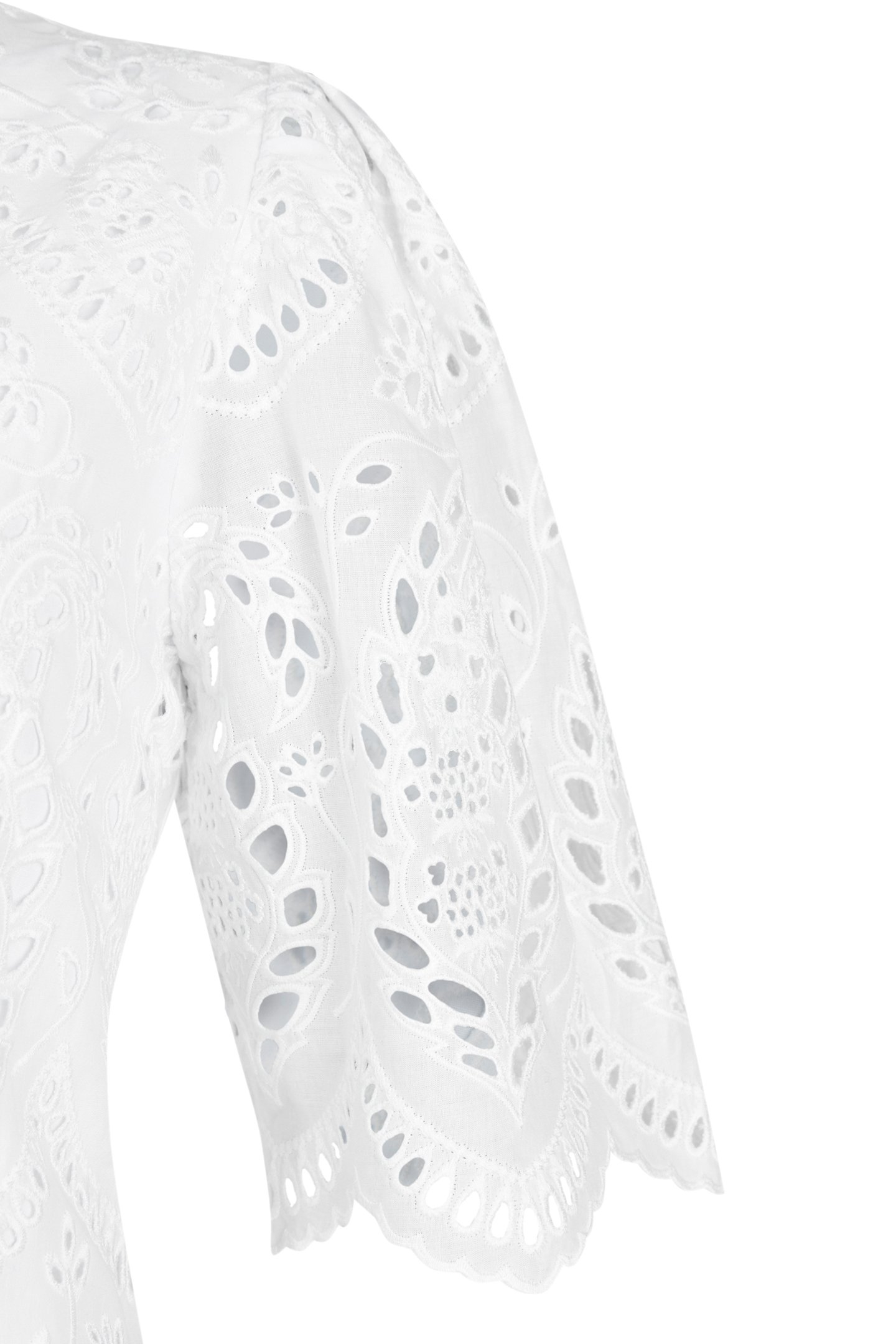 CECEE DRESS CHALK WHITE 3