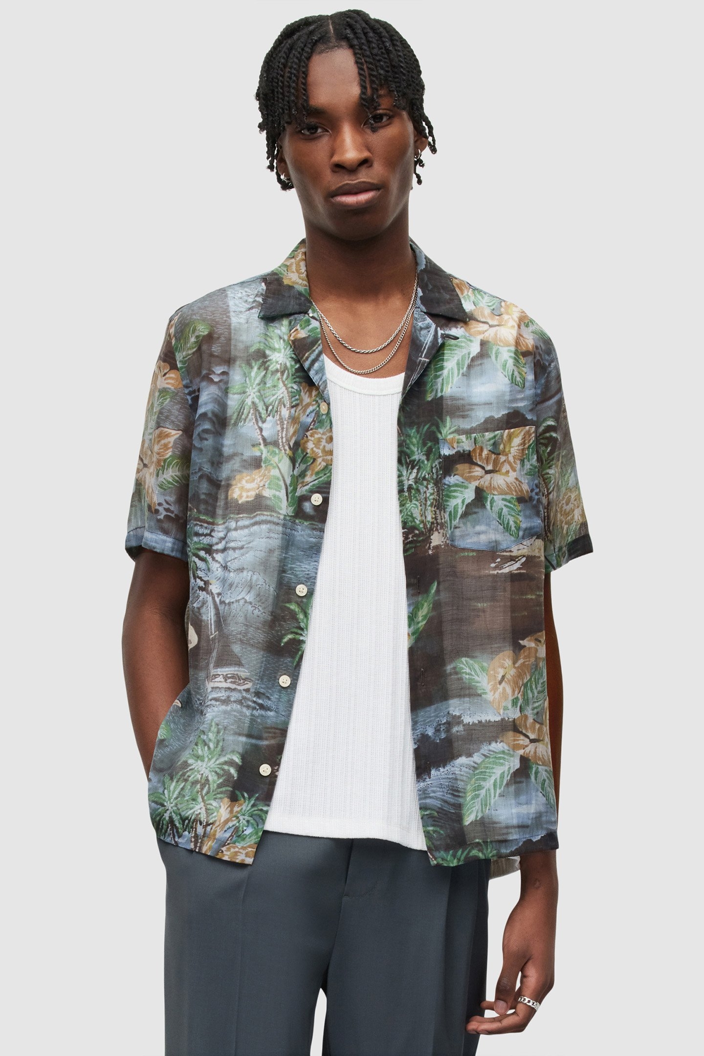 AQUILA SS SHIRT BLACK 1