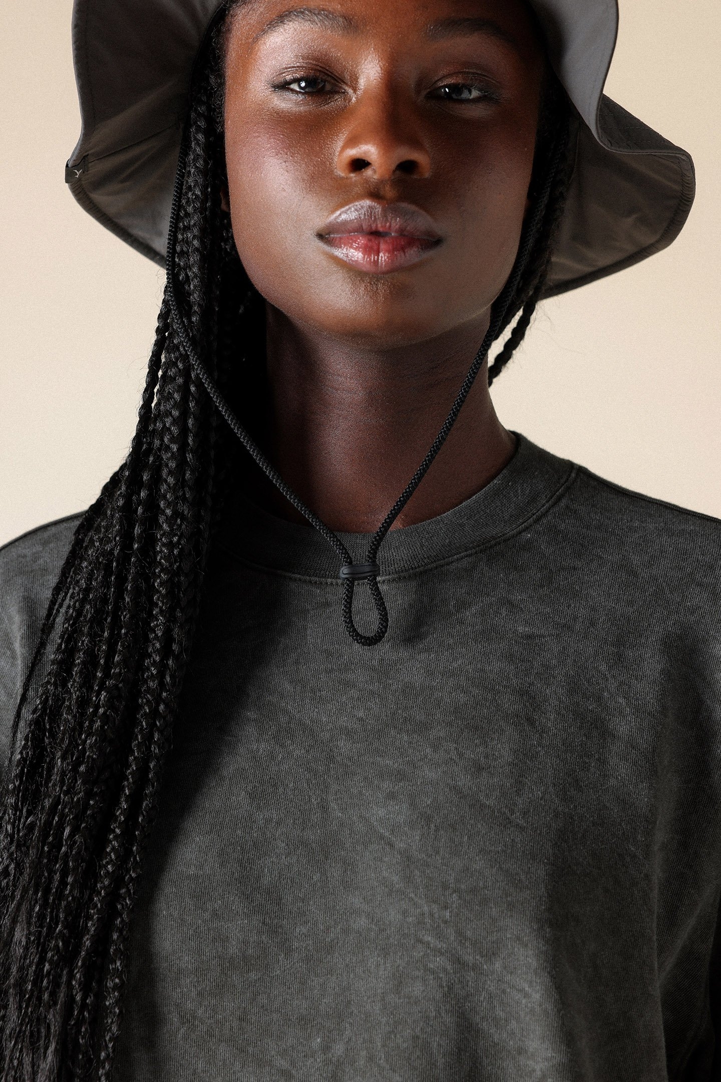 UNISEX SL FLORATECH LONG SLEEVE TEE PEATCHARCOAL 6