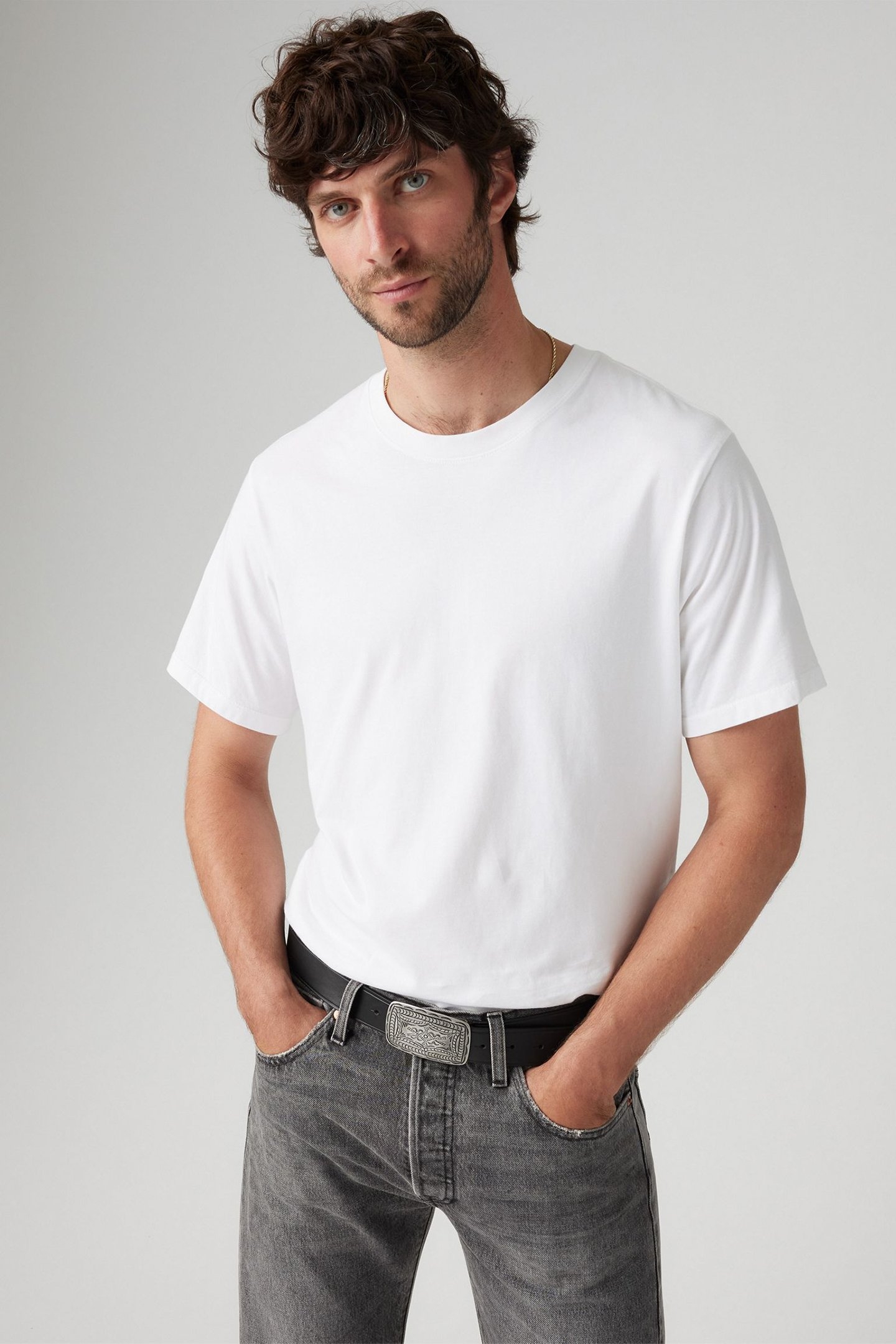 WESTERN PLAQUE BELT IN BLACK 2