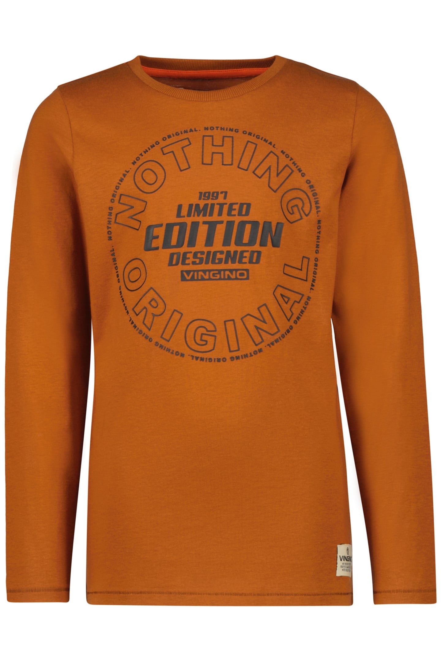 BOY'S JAMERO T-SHIRT RUSTY BROWN 1