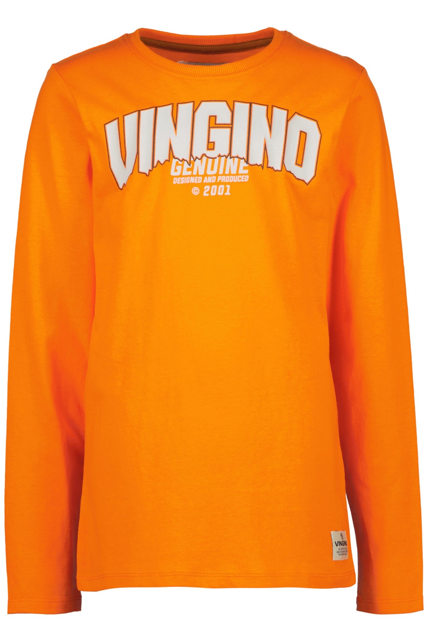 BOY'S JARU T-SHIRT PAPAYA ORANGE 1