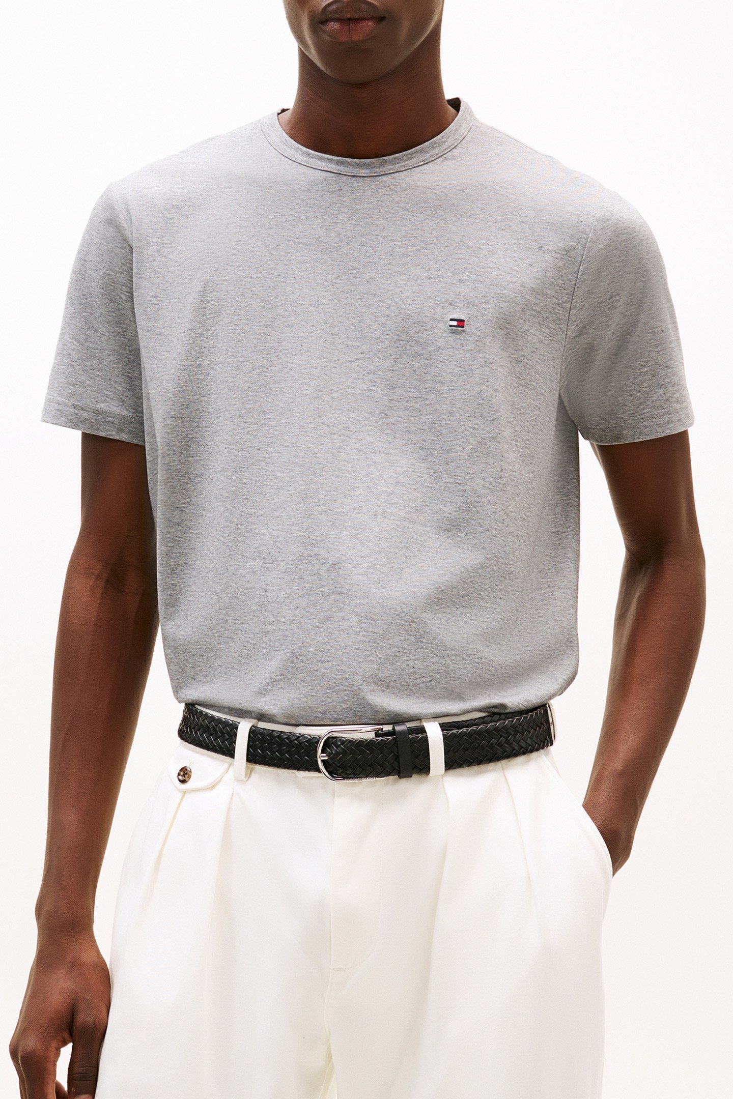 TECH TEE MEDIUM GREY HEATHER 1