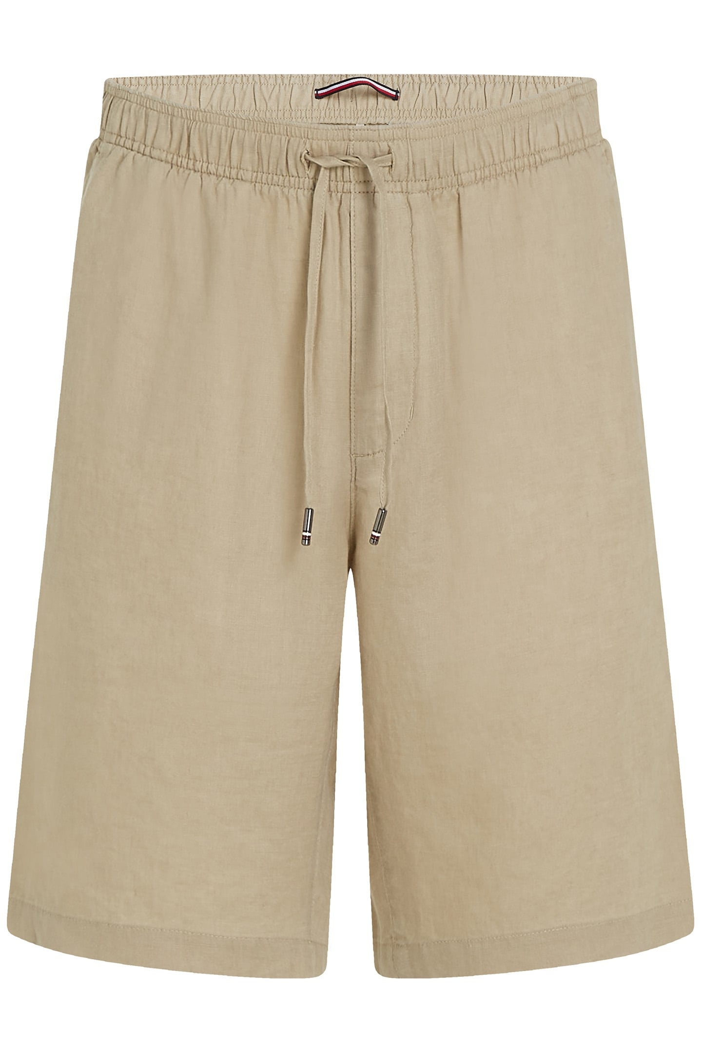 HARLEM PO SLIM FIT LINEN SHORTS BEIGE 4