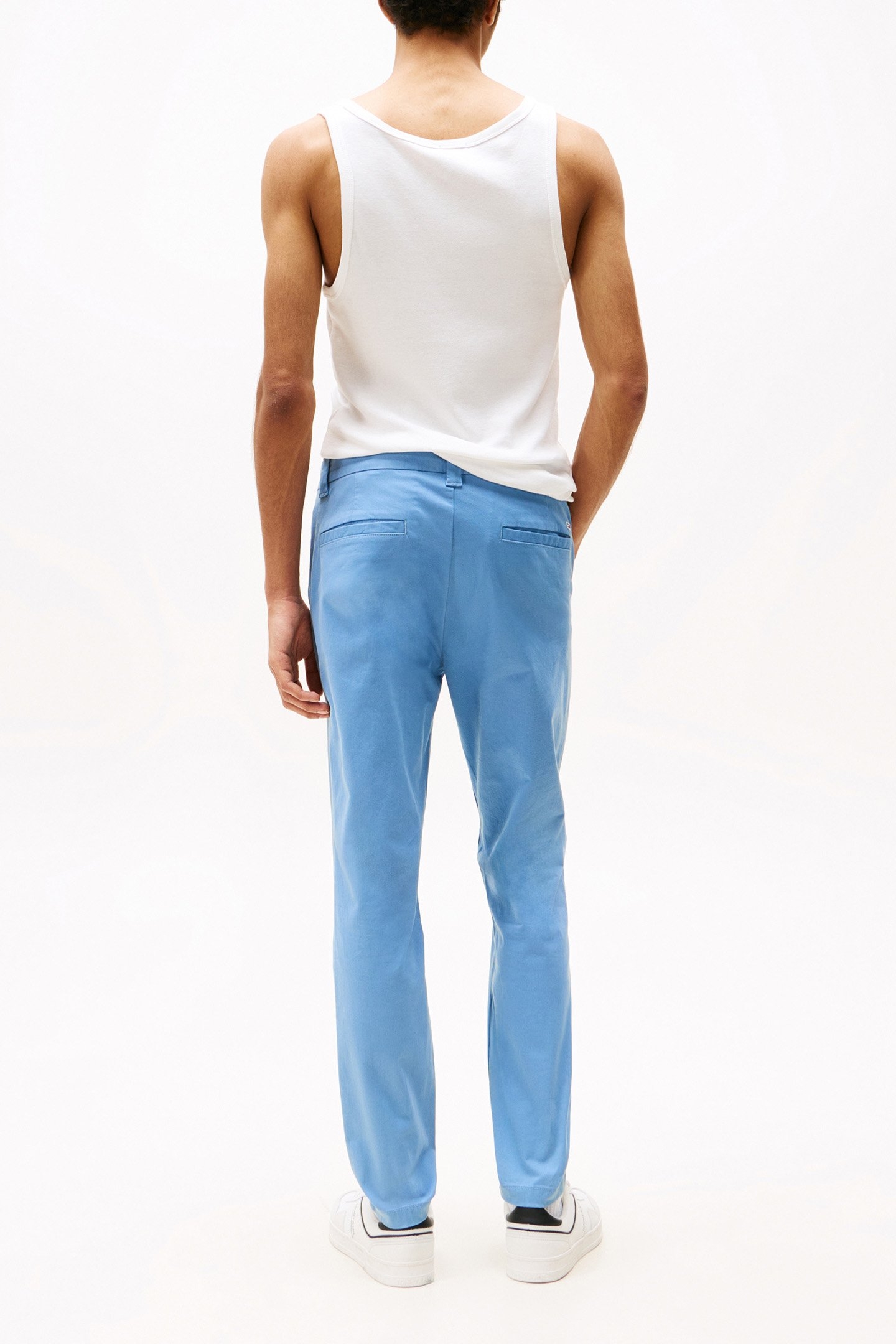 TJM AUSTIN SLIM FIT CHINOS BLUE 2