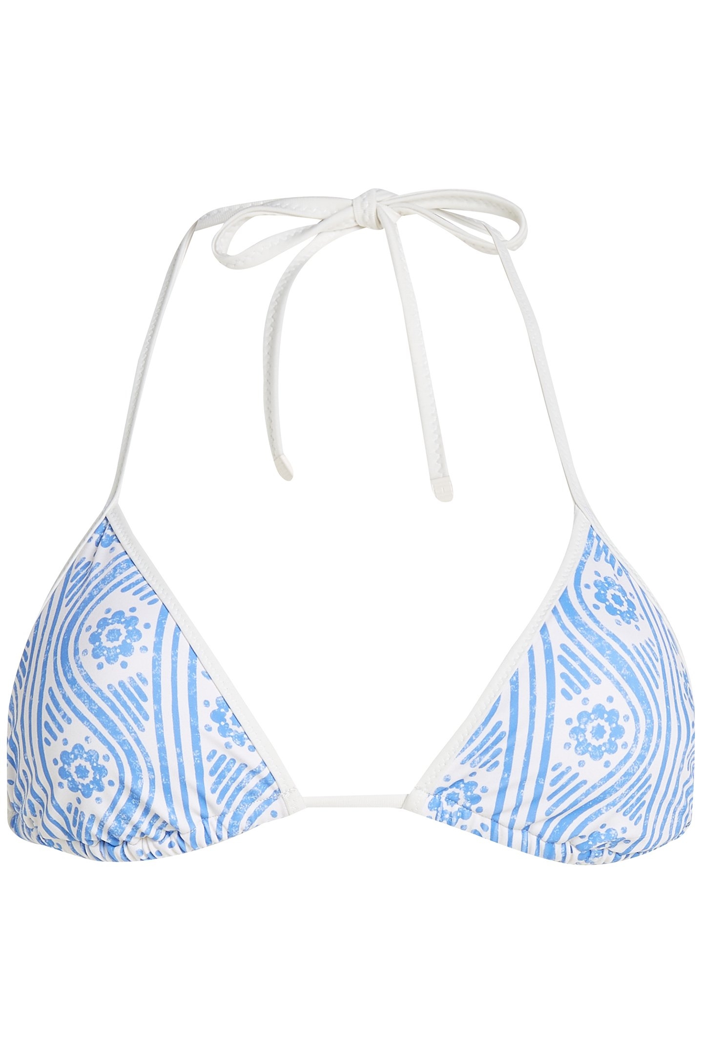 TRIANGLE RP PRINT FLORAL STRIPE BLUE SPELL 4