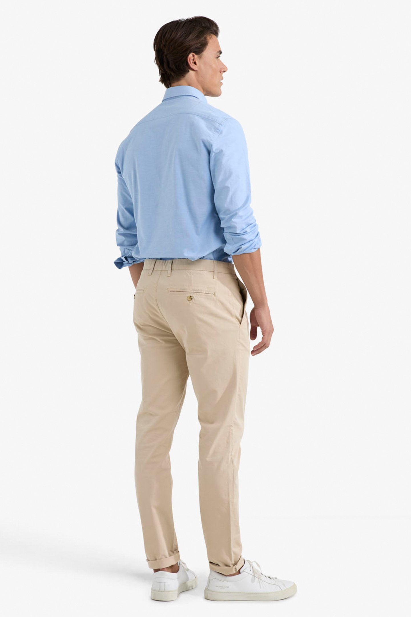 STRETCH OXFORD SHIRT LIGHT BLUE 3