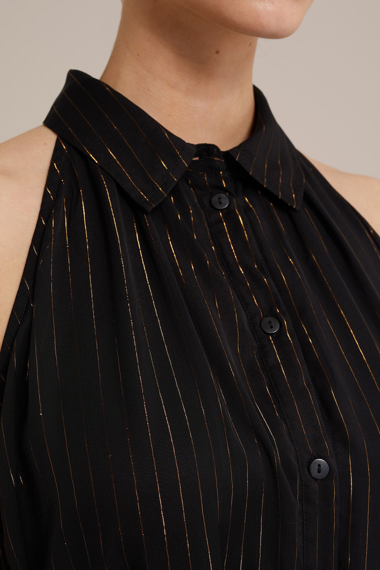 DRESS MID LENGTH BLACK 5