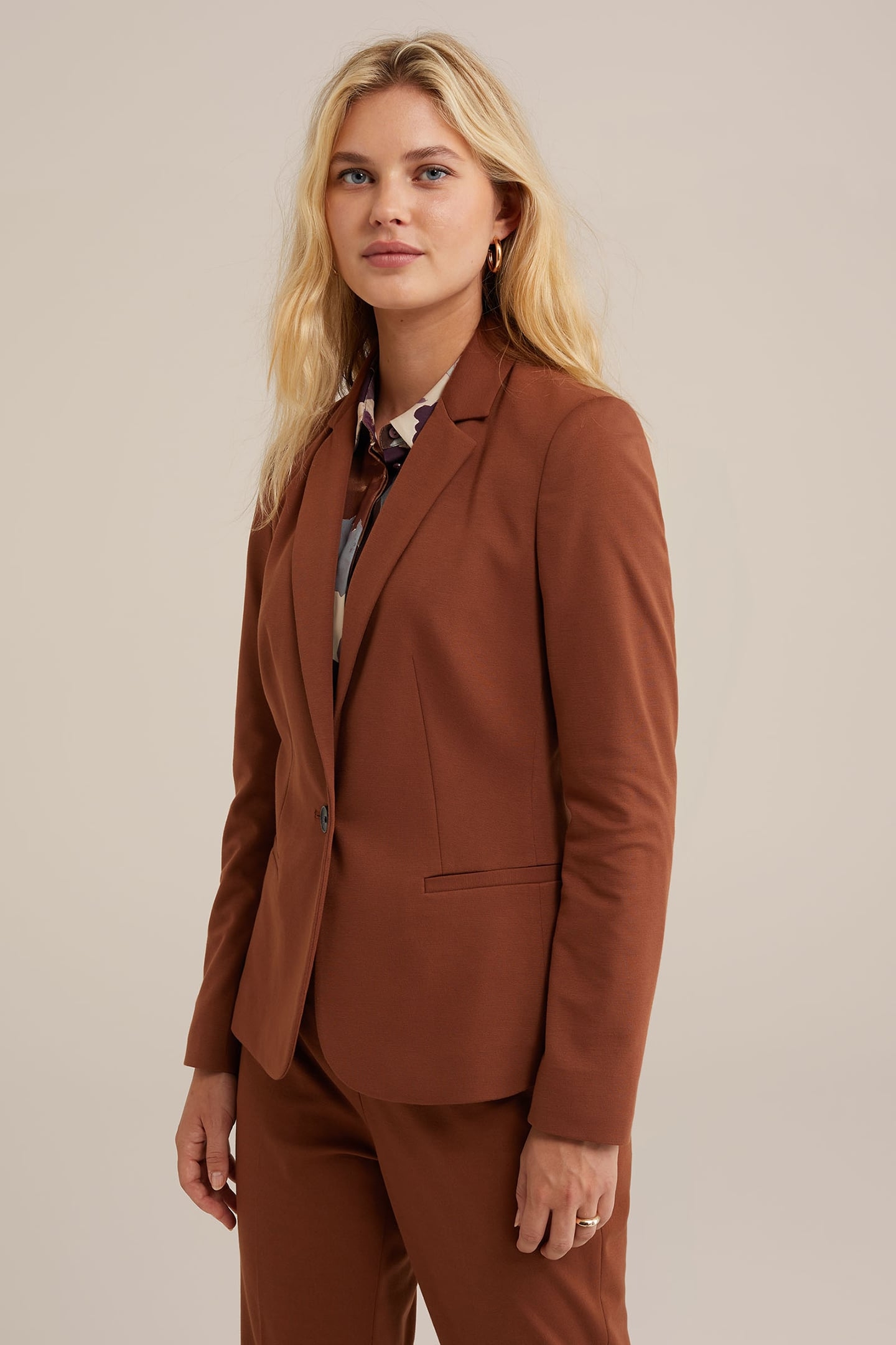 BLAZER CINNAMON BROWN 1