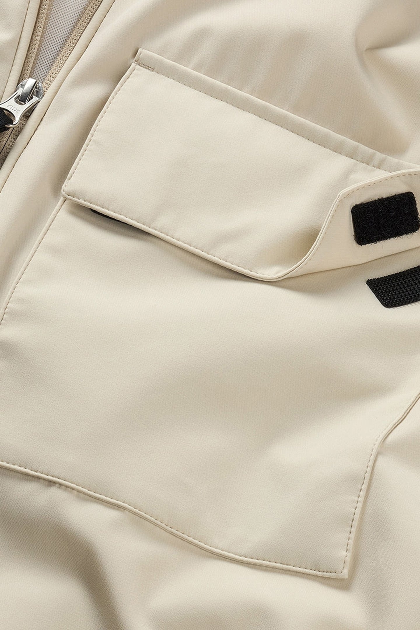 MARSH | TECH STRETCH SHIRT JACKET WHITE SAND 4