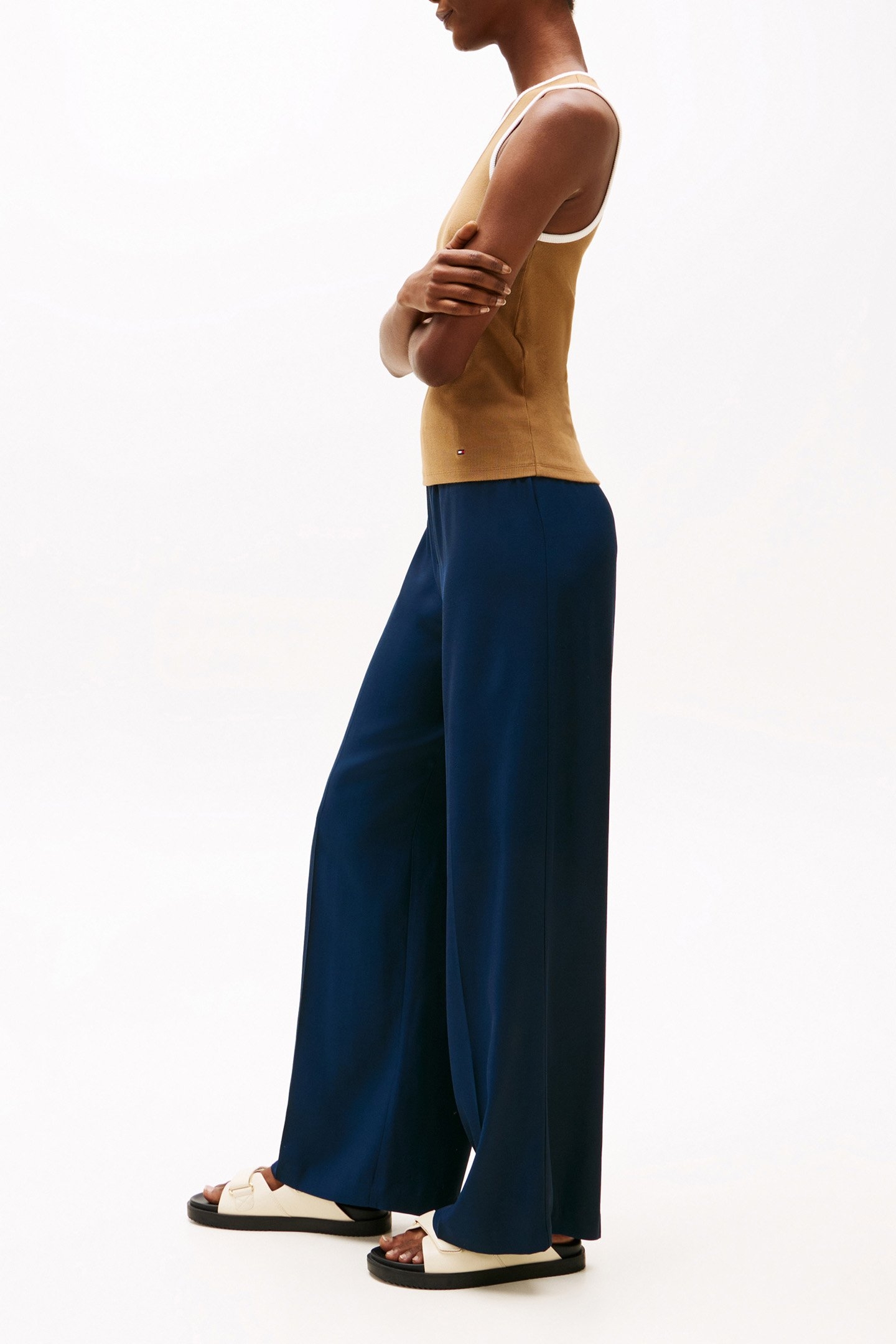 LOOSE FIT JOGPANTS DARK NIGHT NAVY BLUE 5