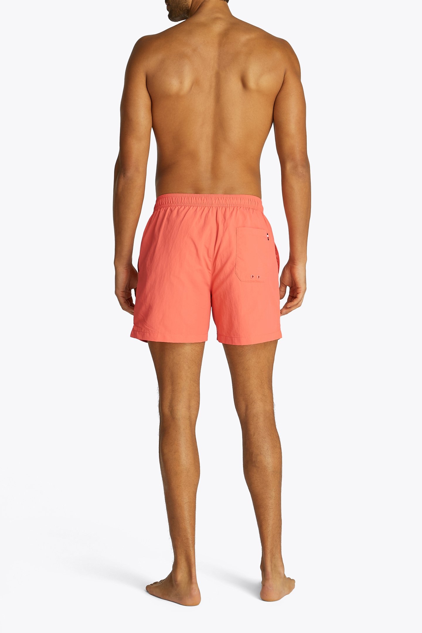 REGULAR FIT DRAWSTRING SWIM SHORTS PINK 3