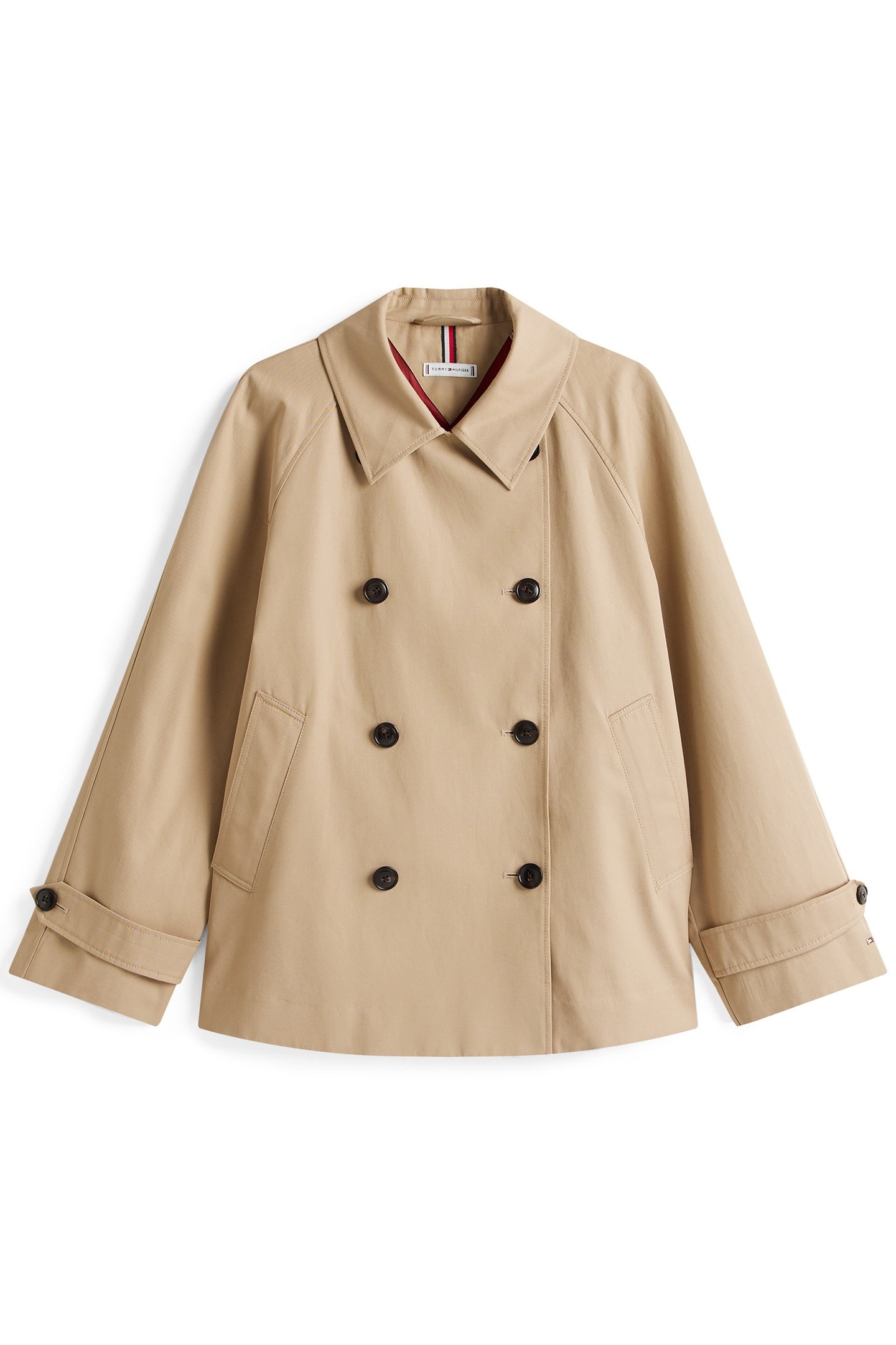WOMEN'S STANDARD FIT TRENCH COAT BEIGE 4