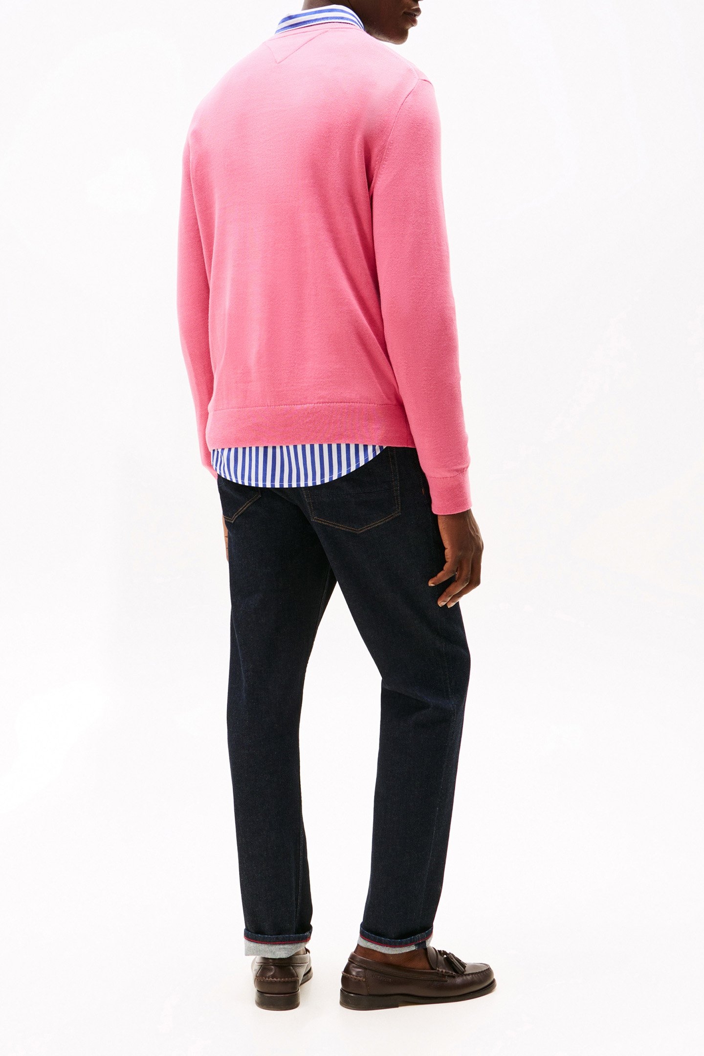 ESSENTIAL REGULAR FIT CREWNECK PULLOVER VINTAGE ROSY PINK 3