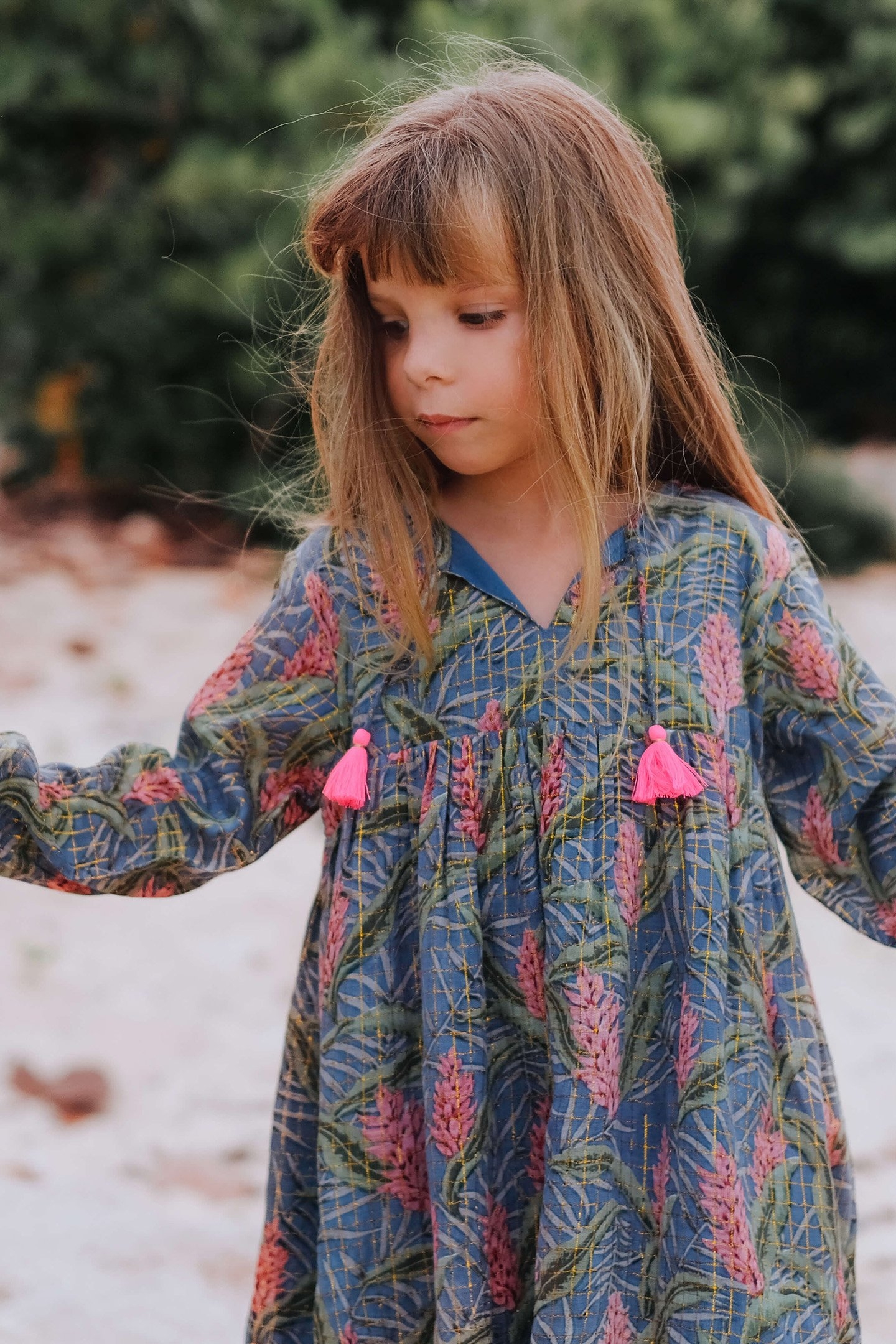 DRESS HOLA LAGOON LEAVES 3