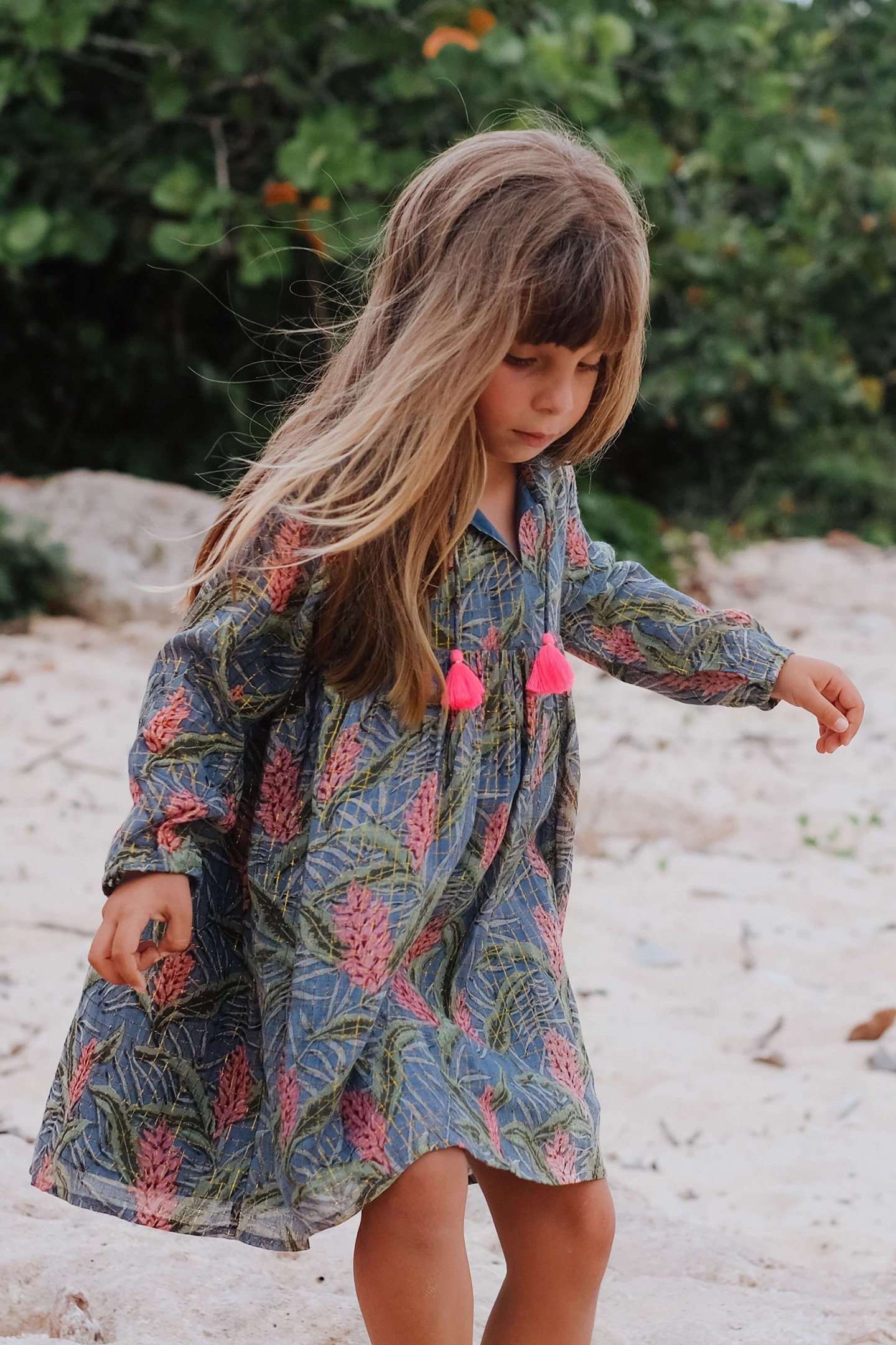 DRESS HOLA LAGOON LEAVES 1