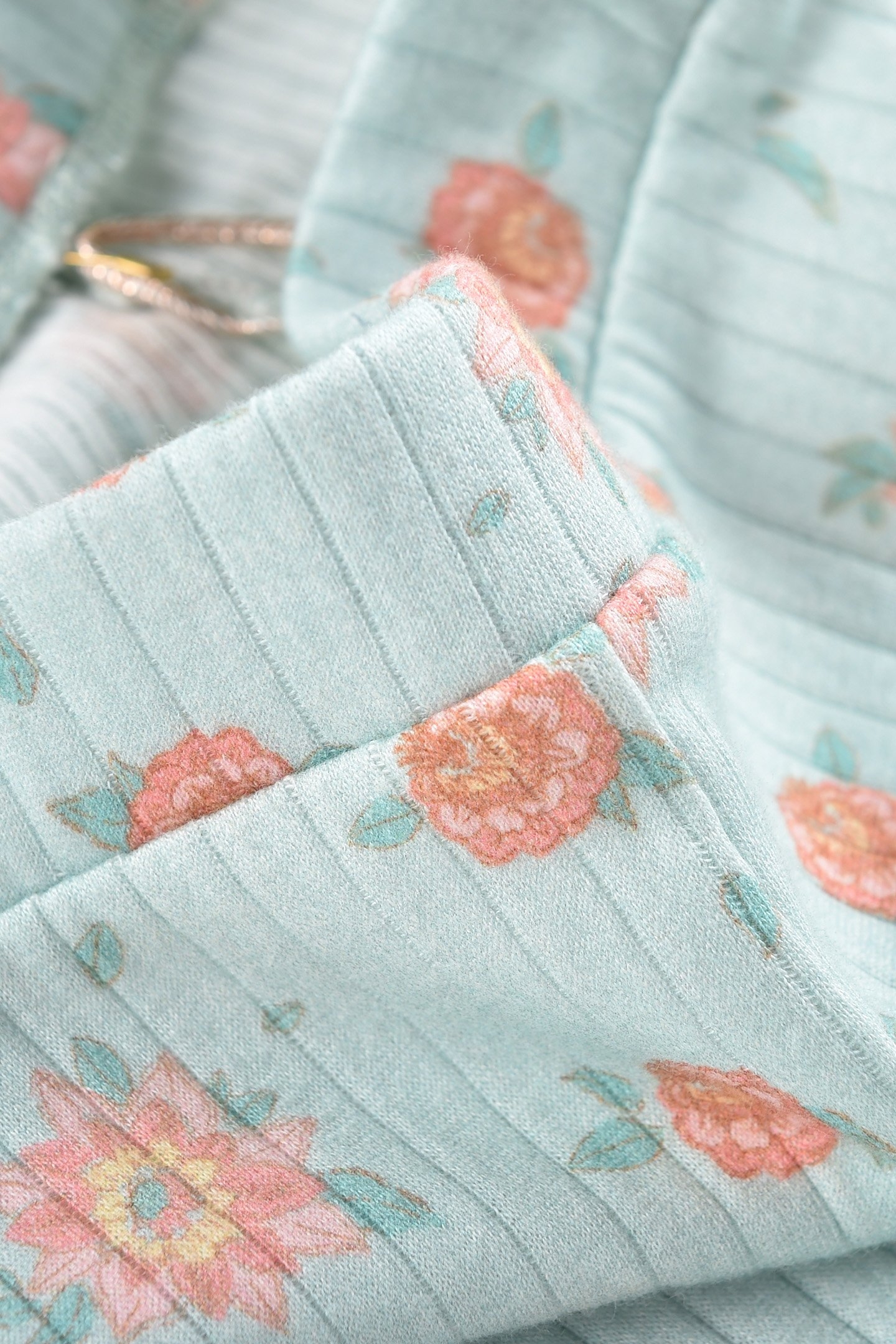 LEGGINGS ANANDOU VINTAGE BLUE FLOWERS 8