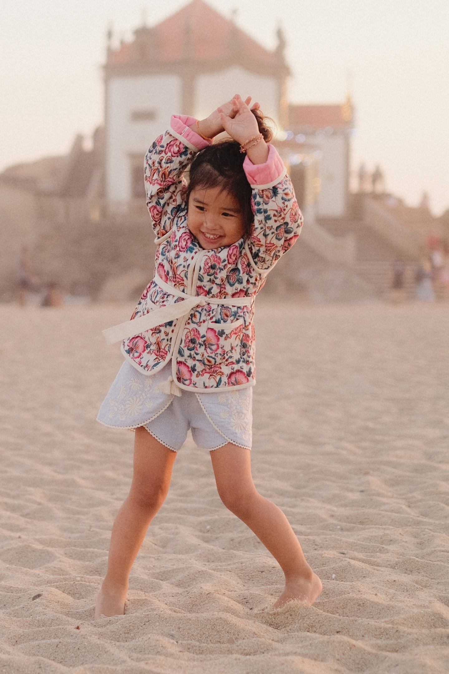 SHORTS ASYA BLUE STRIPES 1