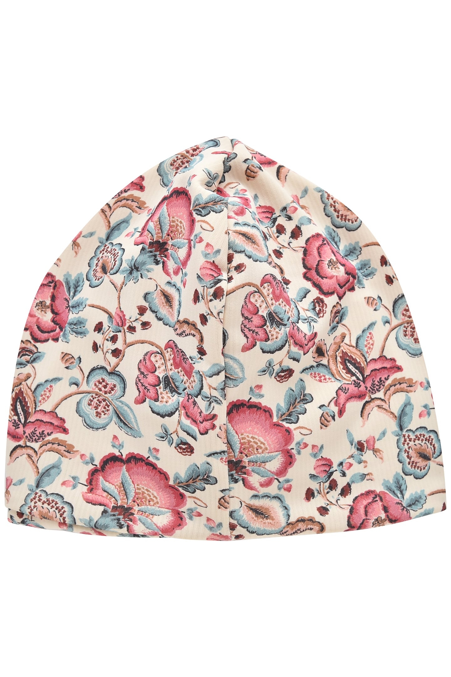 BATHING TURBAN ABINA CREAM INDIAN FLOWERS 4