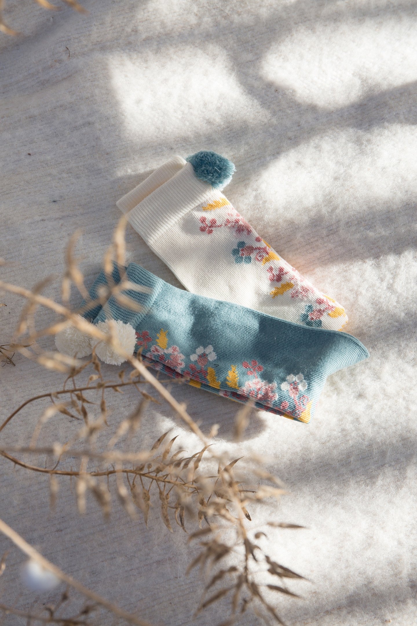 SOCKS CHELIE MINERAL BLUE 4