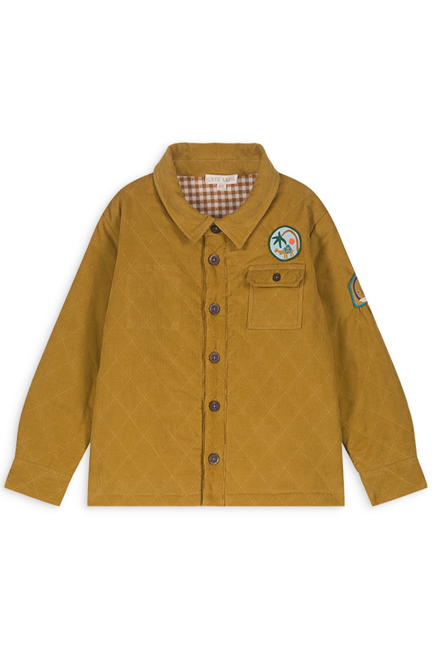 OVERSHIRT ASSIL HONEY 2