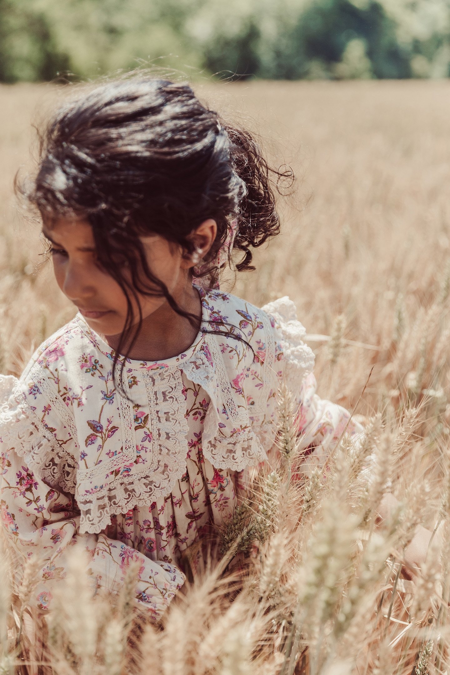 DRESS ARINOLA CREAM BUCOLIA FIELDS 6