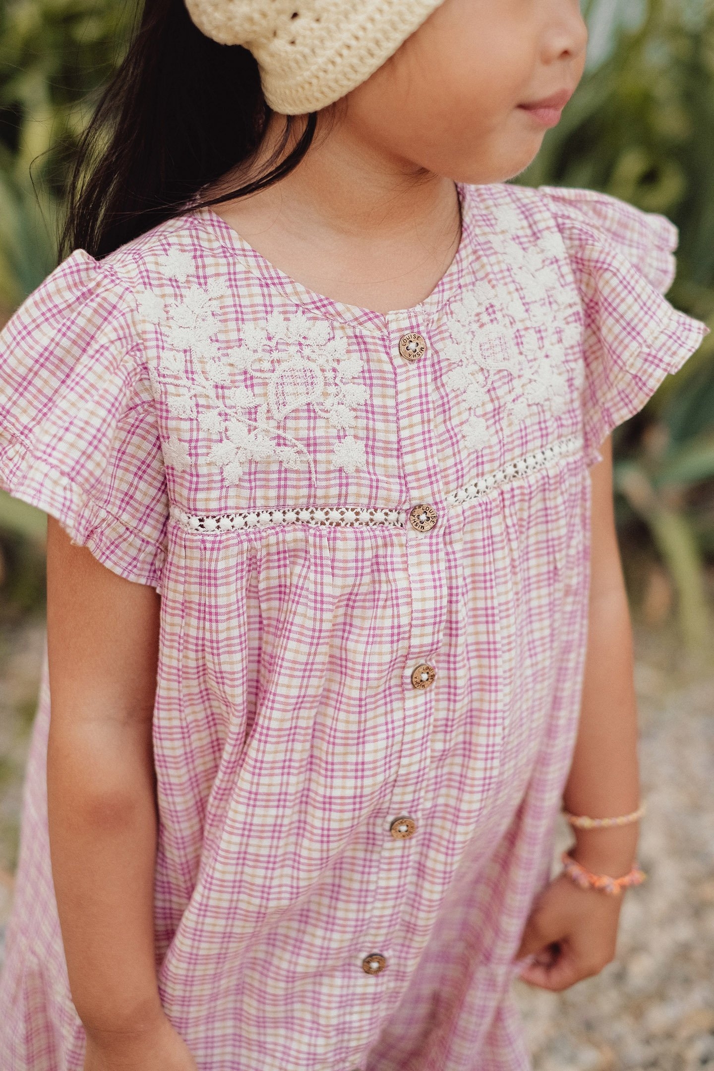 DRESS CARLINA FUCHSIA TARTAN JOY 8