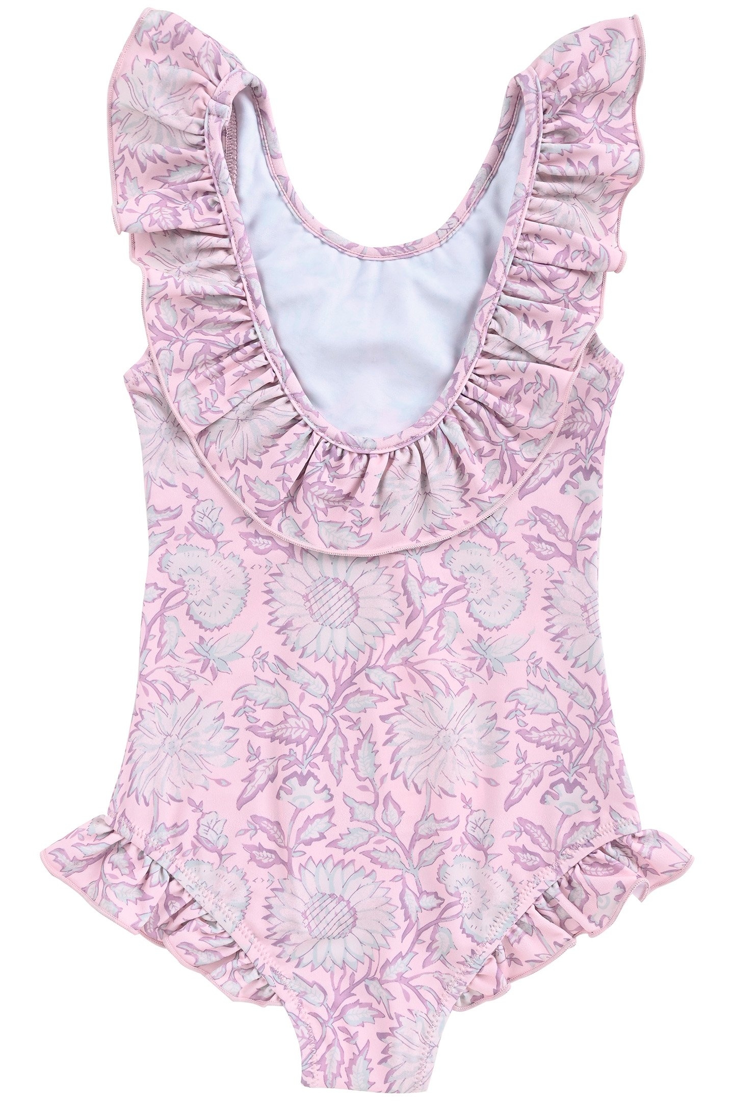 BATHING SUIT ANDREA PINK DAISY GARDEN 6